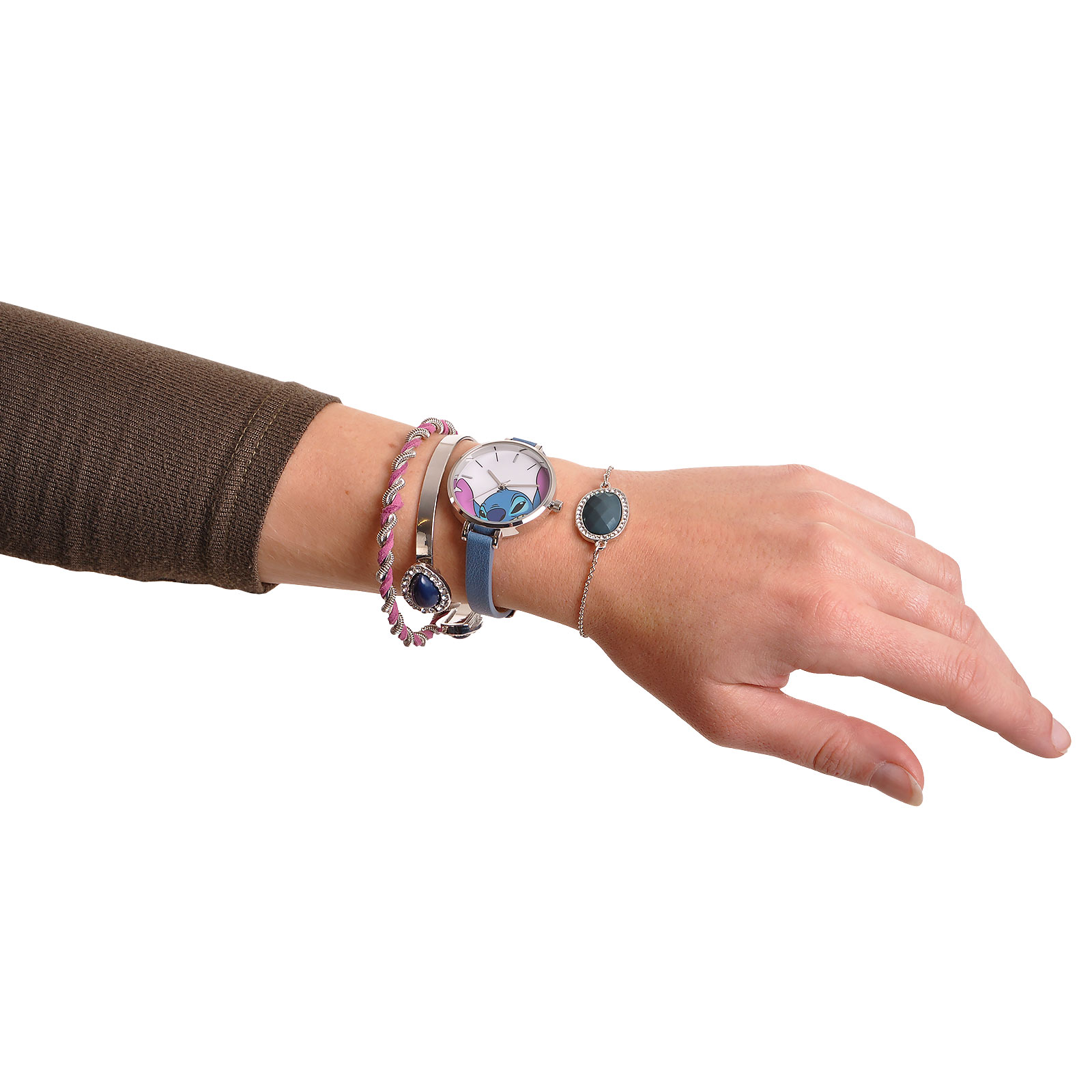 Lilo & Stitch - Montre-bracelet avec ensemble de bijoux