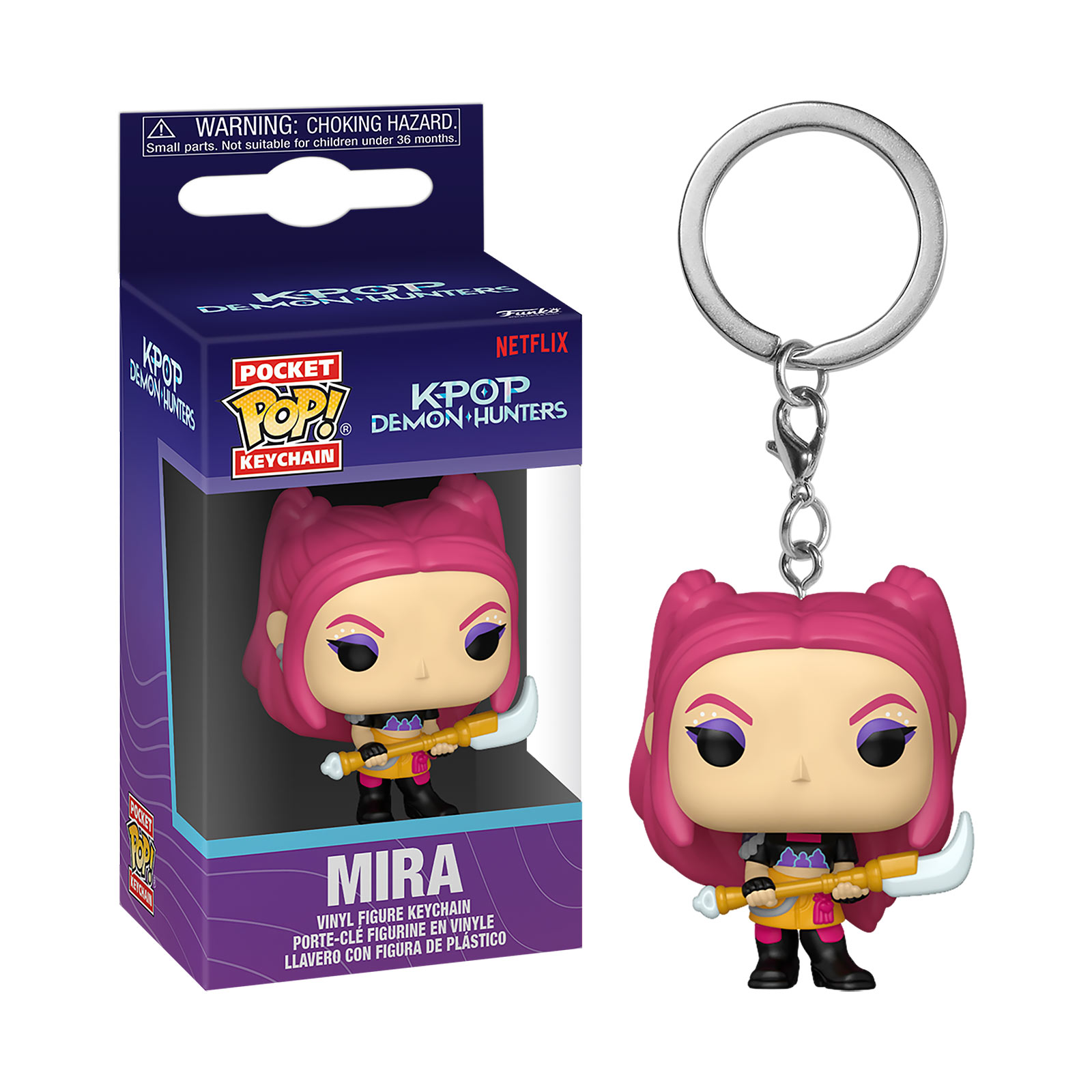 KPop Demon Hunters - Mira Funko Pop Sleutelhanger