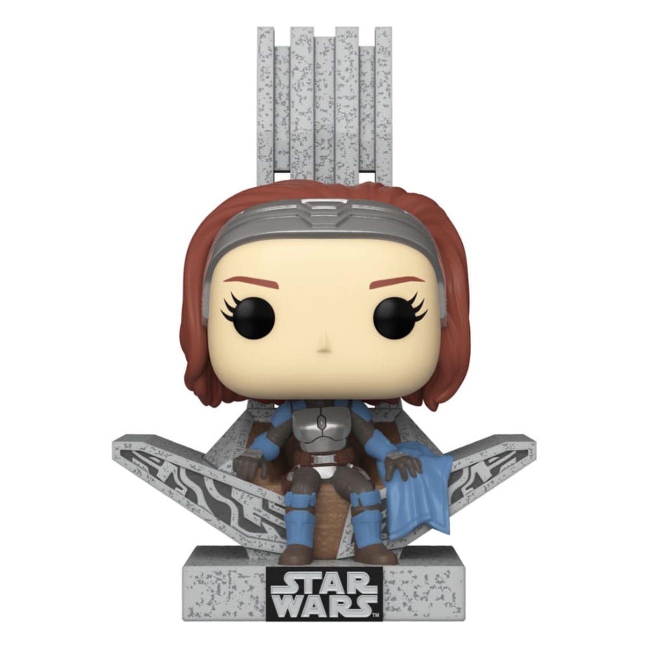 Star Wars: The Mandalorian POP! Deluxe Vinyl Figure Bo-Katan w/ Throne 9 cm
