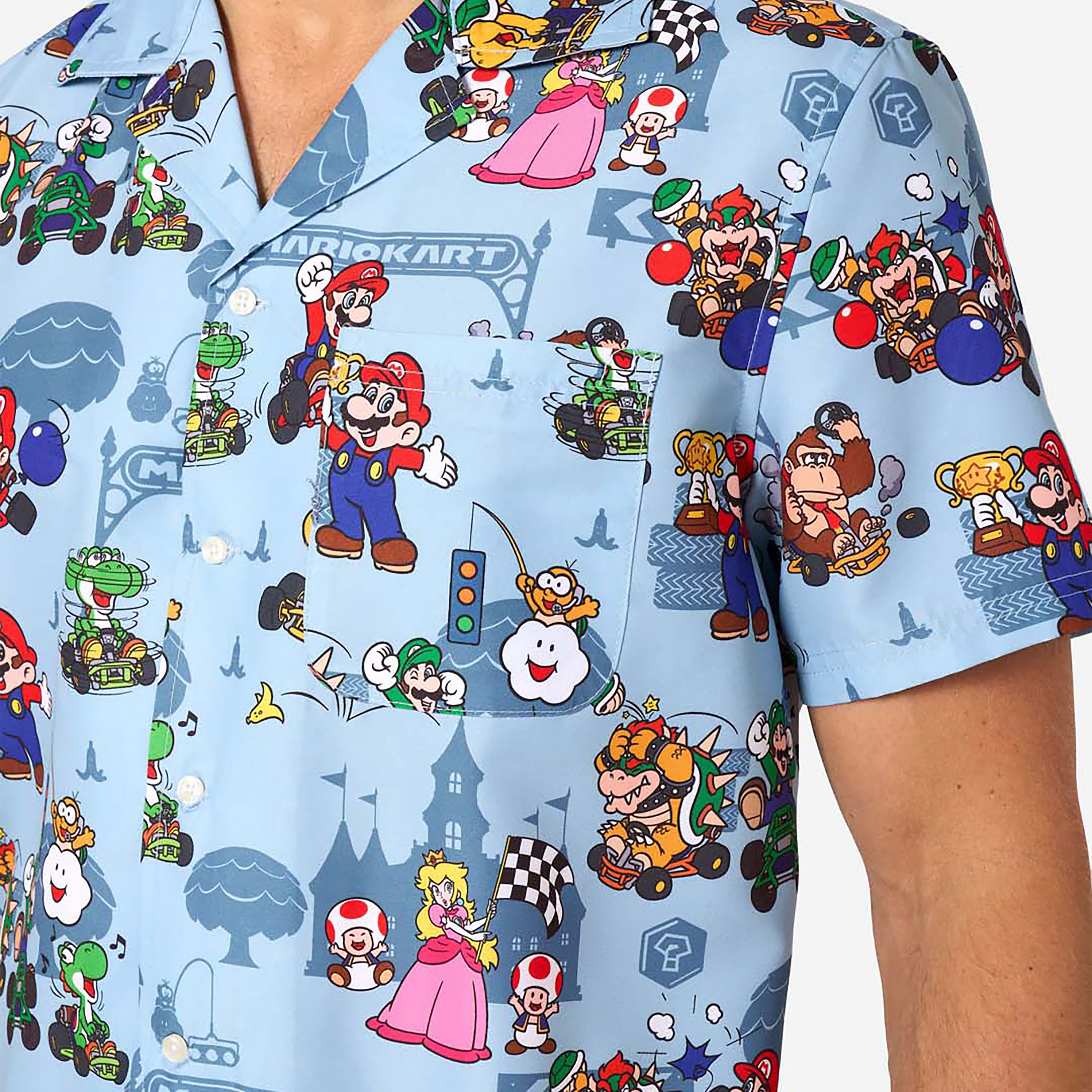 Super Mario - Chemise de costume Mario Kart