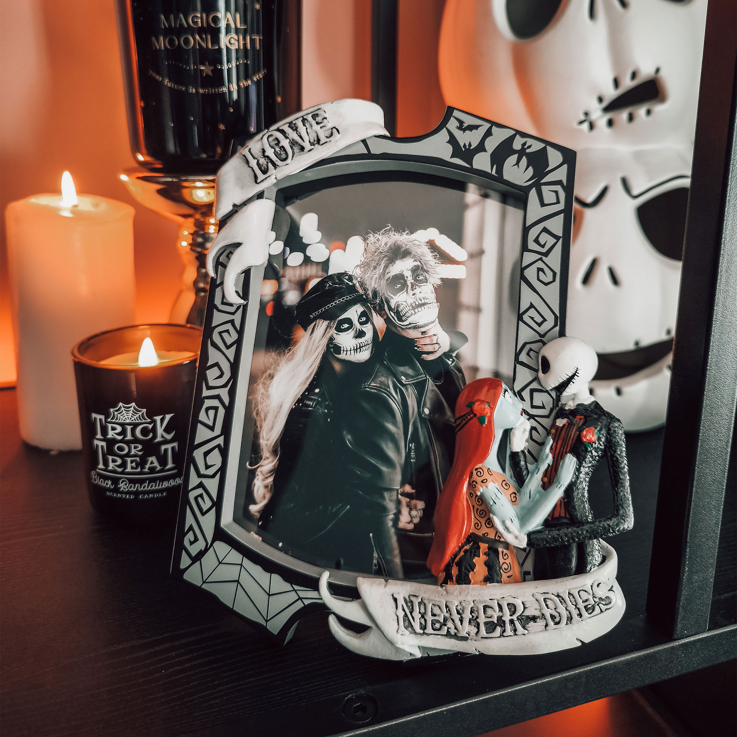 Nightmare Before Christmas - Cornice per foto di Jack e Sally