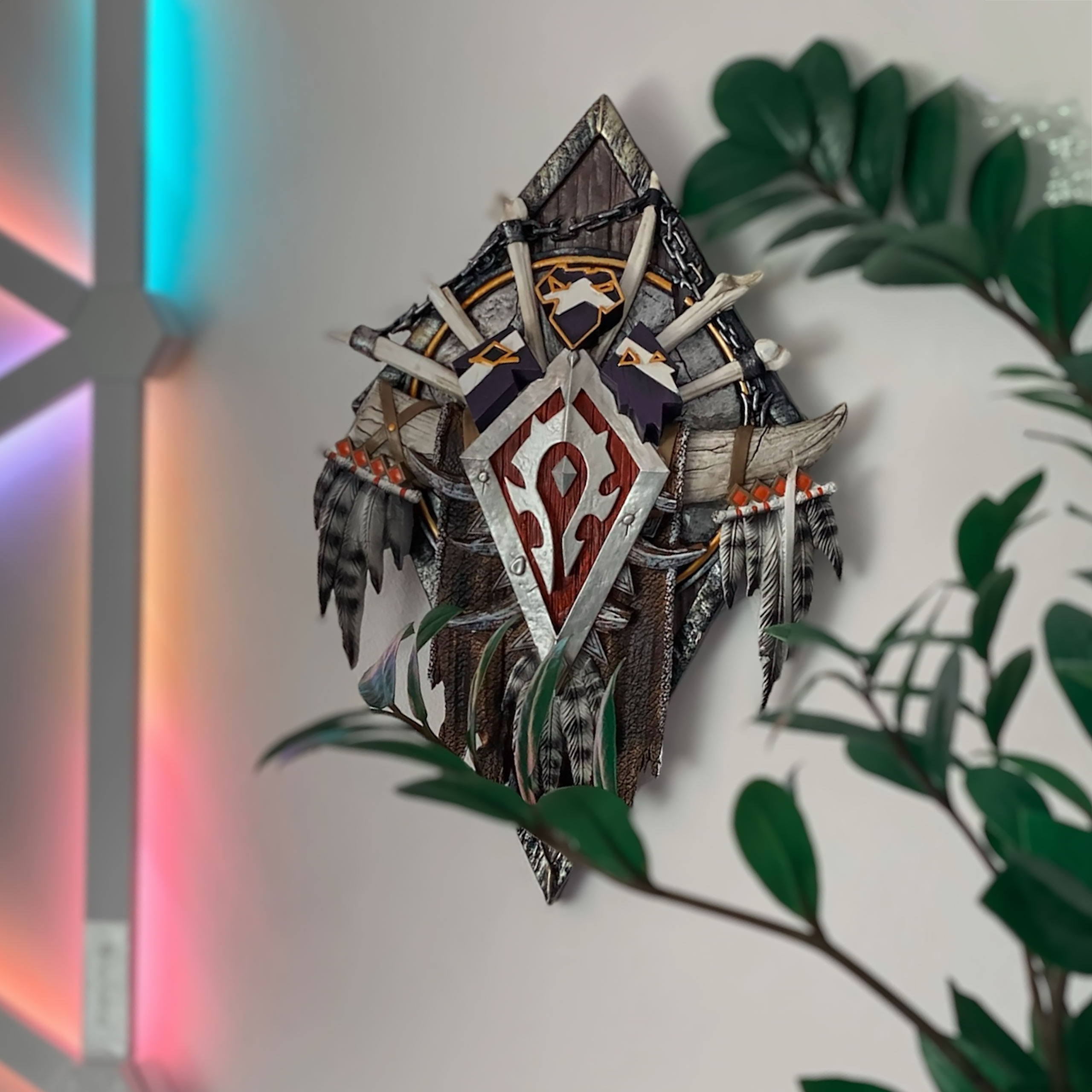 World of Warcraft - Horde 3D Wandbild