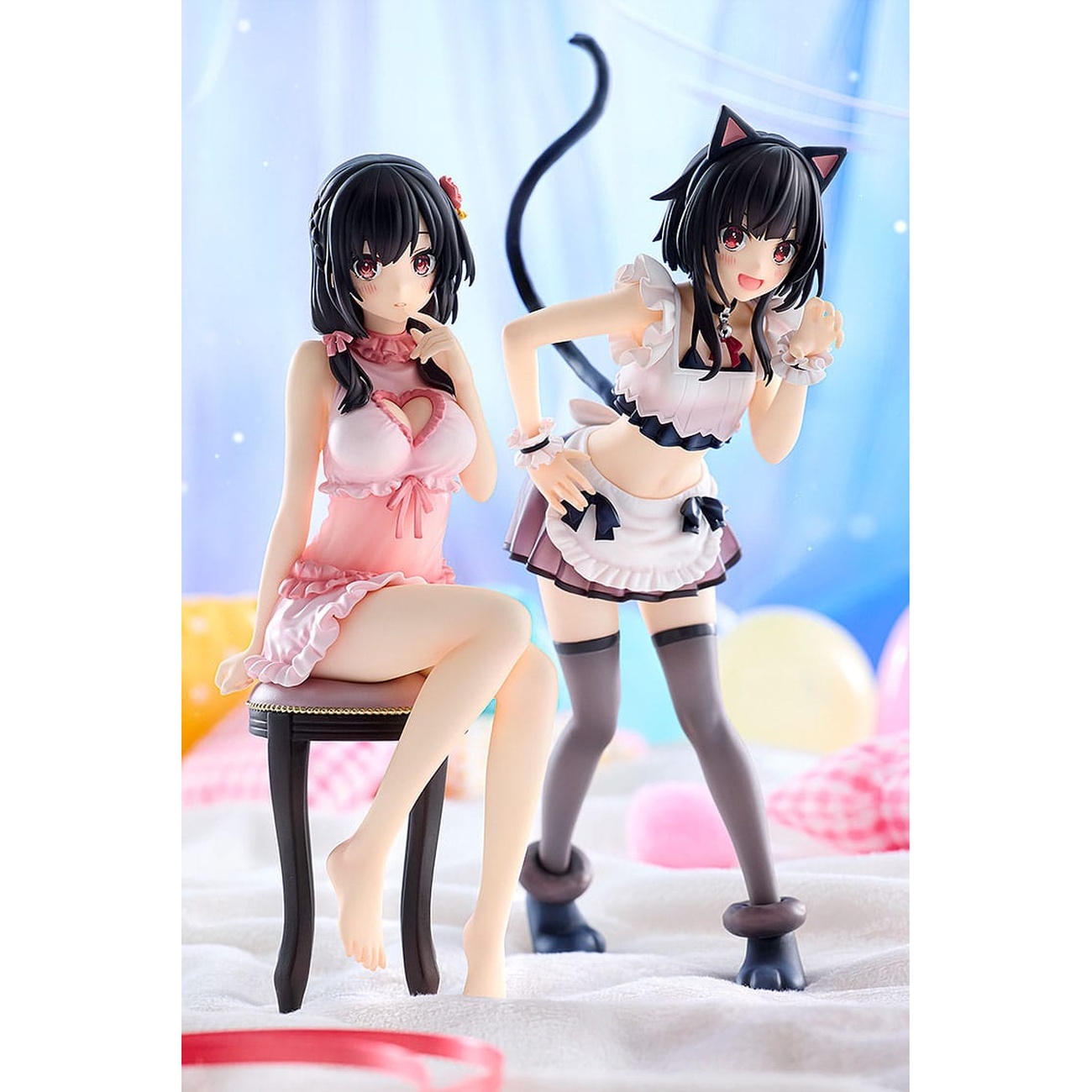 Konosuba: God's Blessing on This Wonderful World! PVC Statue Megumin: Light Novel Catgirl Maid Ver. 16 cm