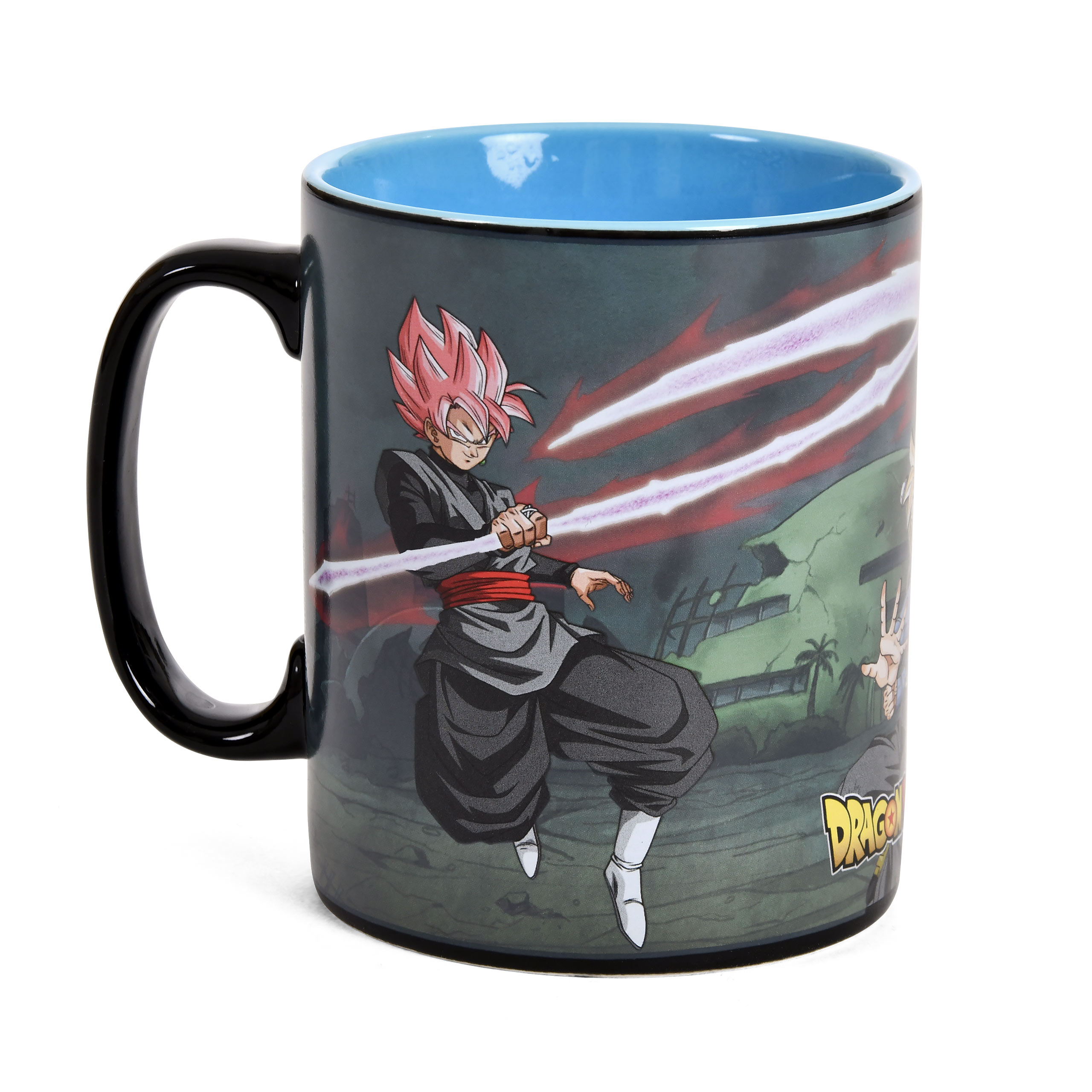 Dragon Ball Super - Taza con efecto térmico Saiyans