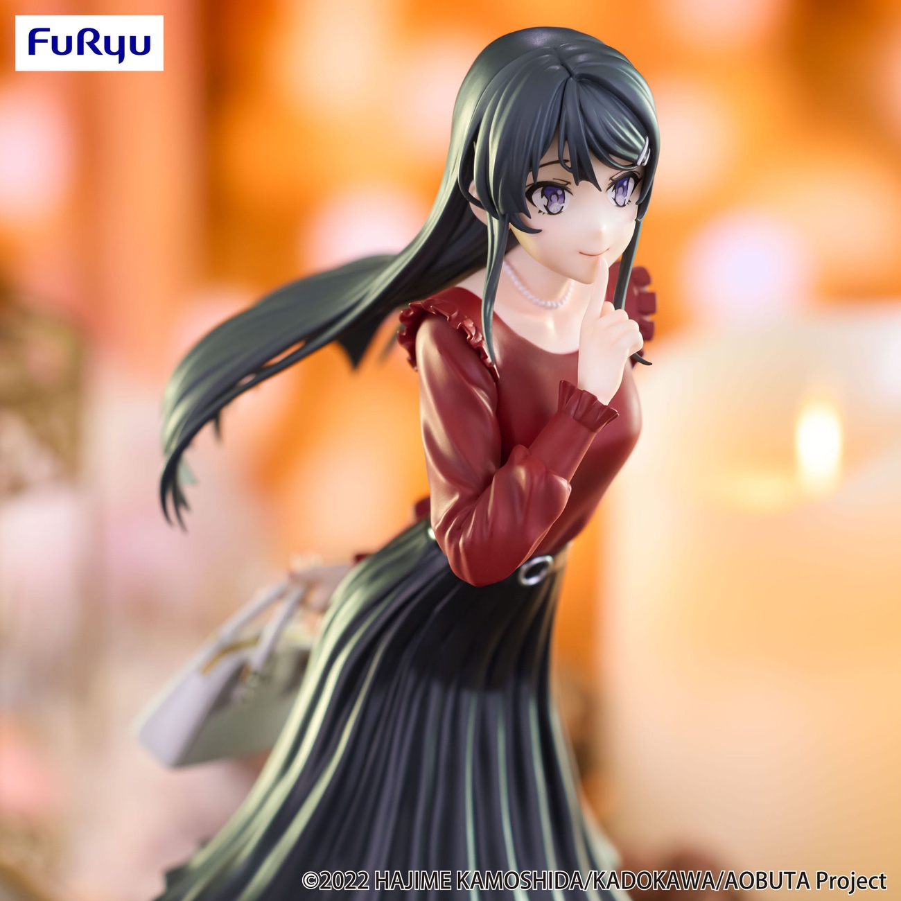Rascal Does Not Dream of Bunny Girl Senpai Statua PVC Trio-Try-iT Mai Sakurajima Outfit Invernale Ver. 21 cm
