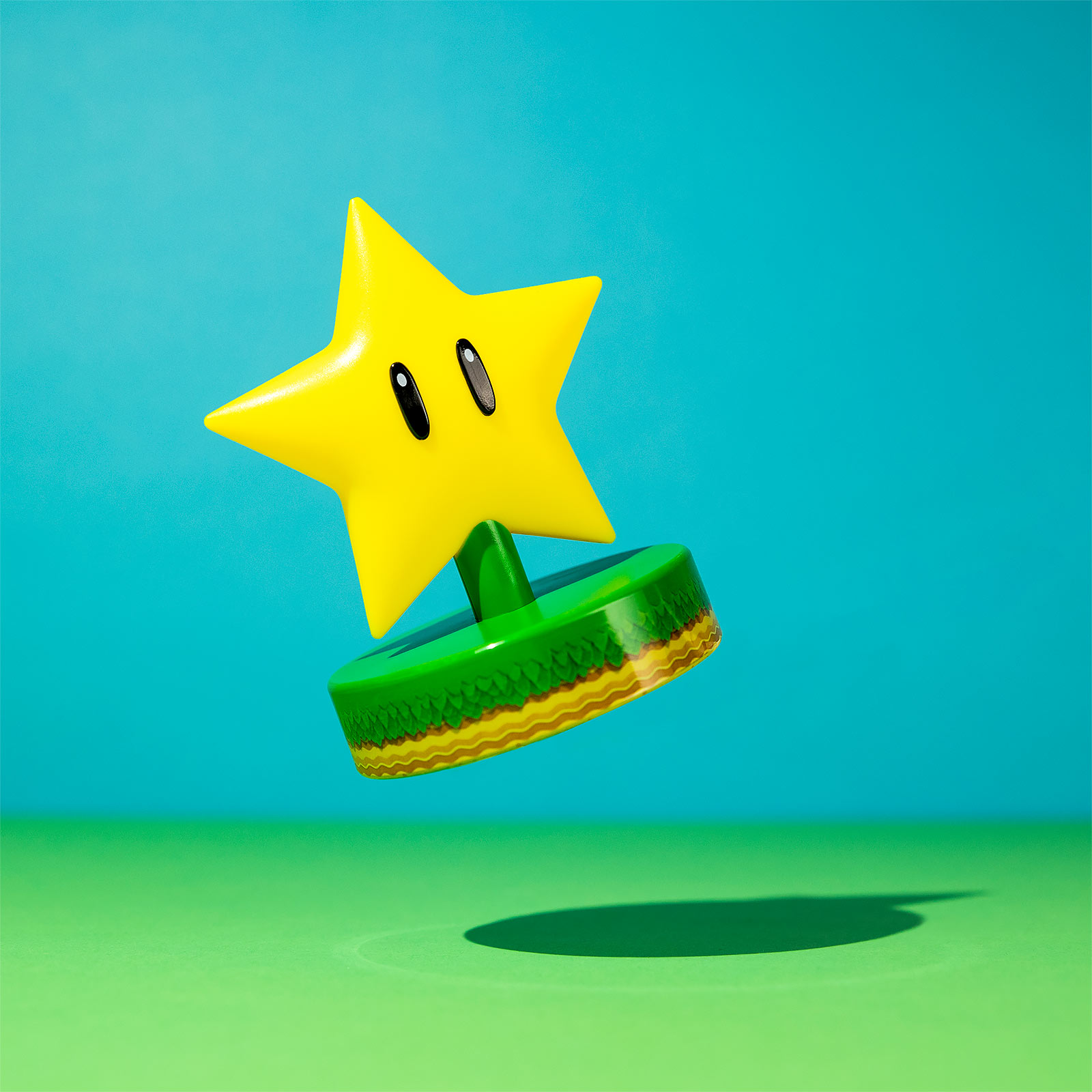 Super Mario - Super Star Icons 3D Table Lamp