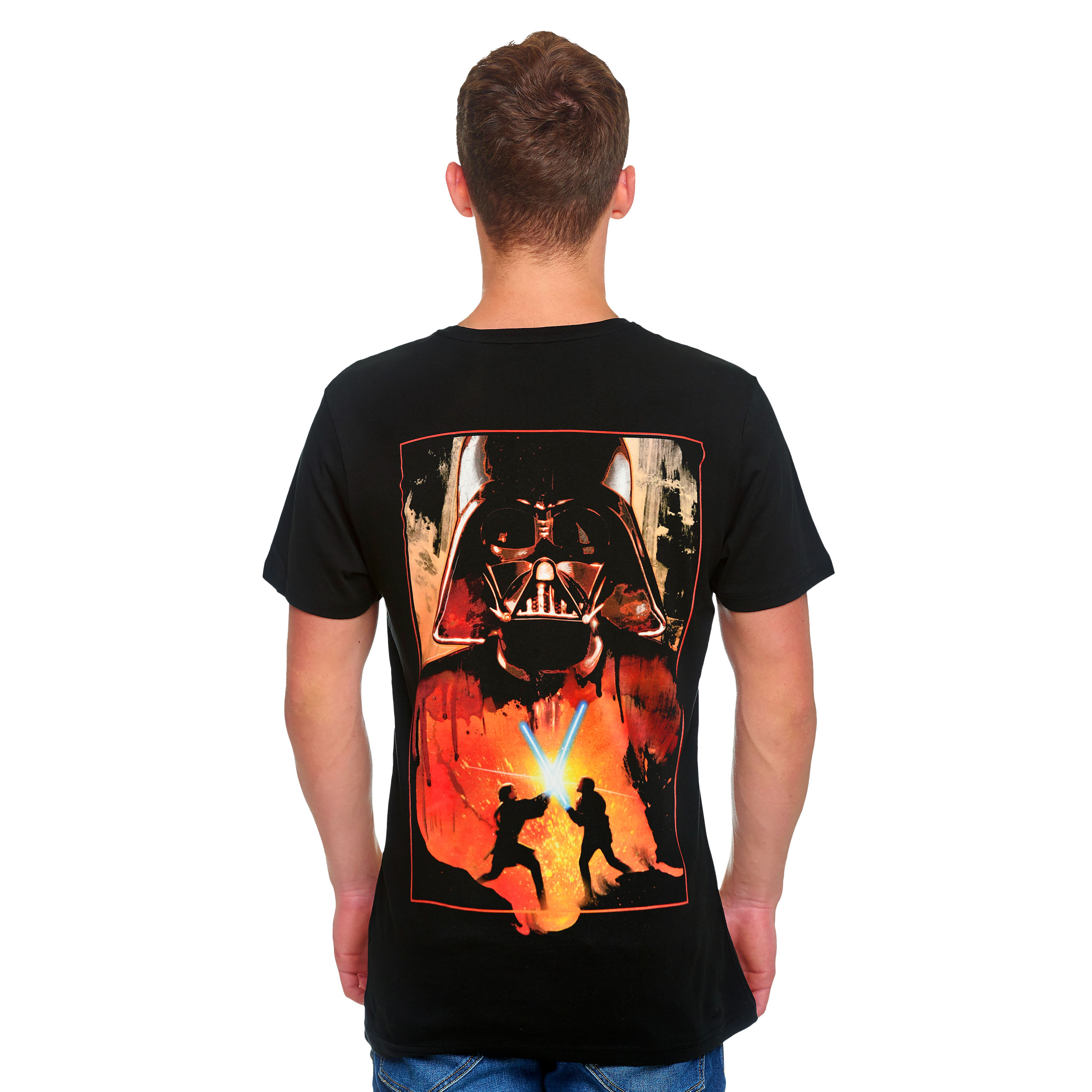 Star Wars - Darth Vader Episode II Poster T-Shirt schwarz