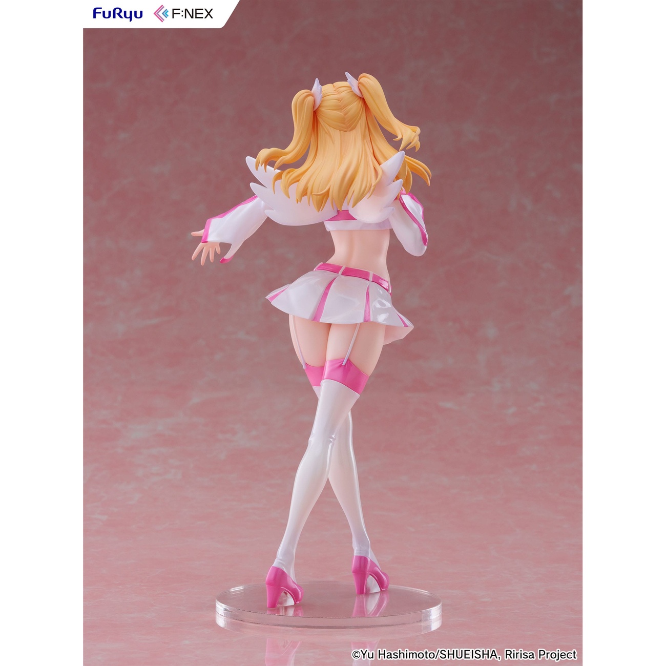 2.5 Dimensional Seduction F:Nex Estatua PVC 1/7 Liliel Angel Paratroopers Lilysa 23 cm