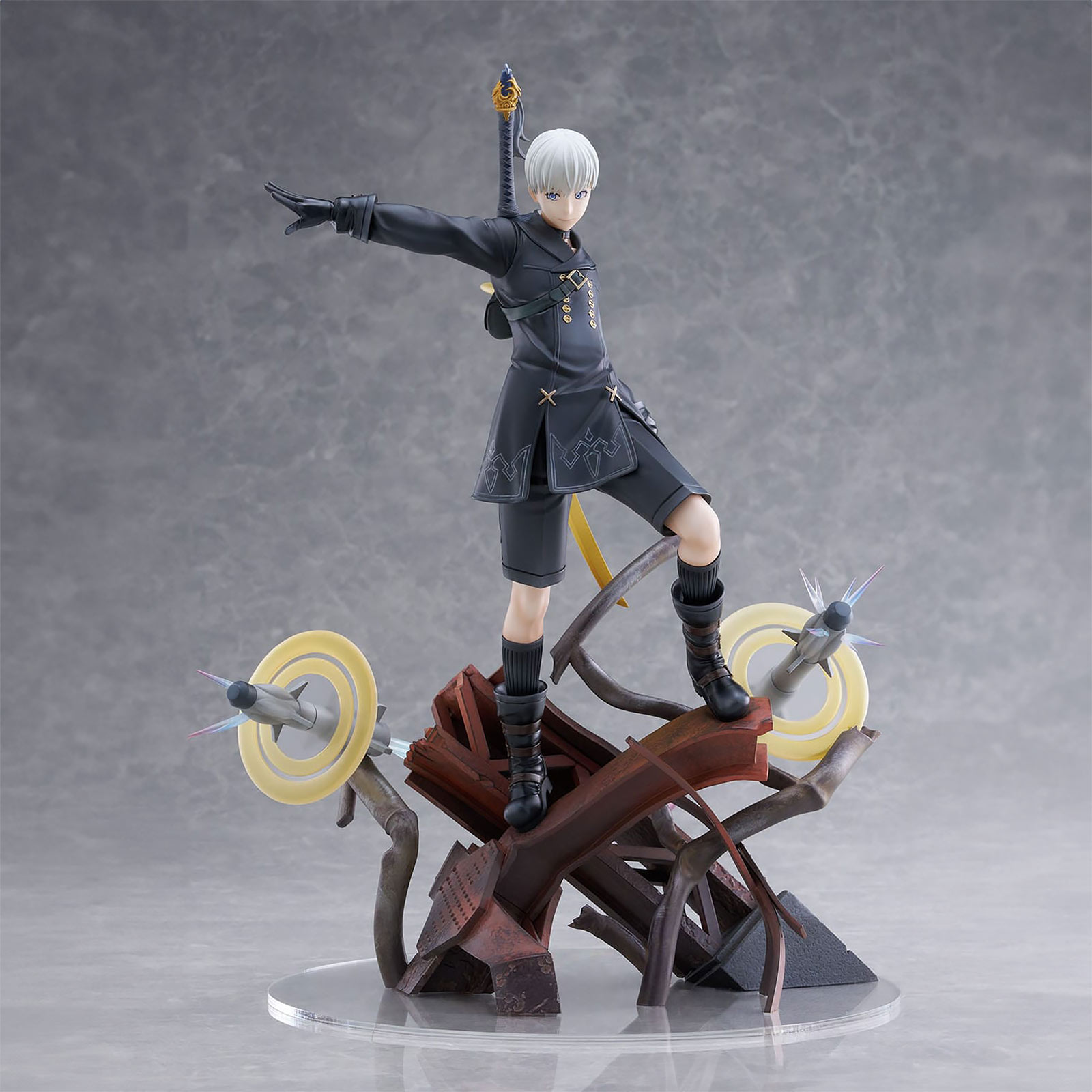 NieR:Automata Ver1.1a - Statua di Fuoco di Copertura YoRHa No. 9 Type S 1:7