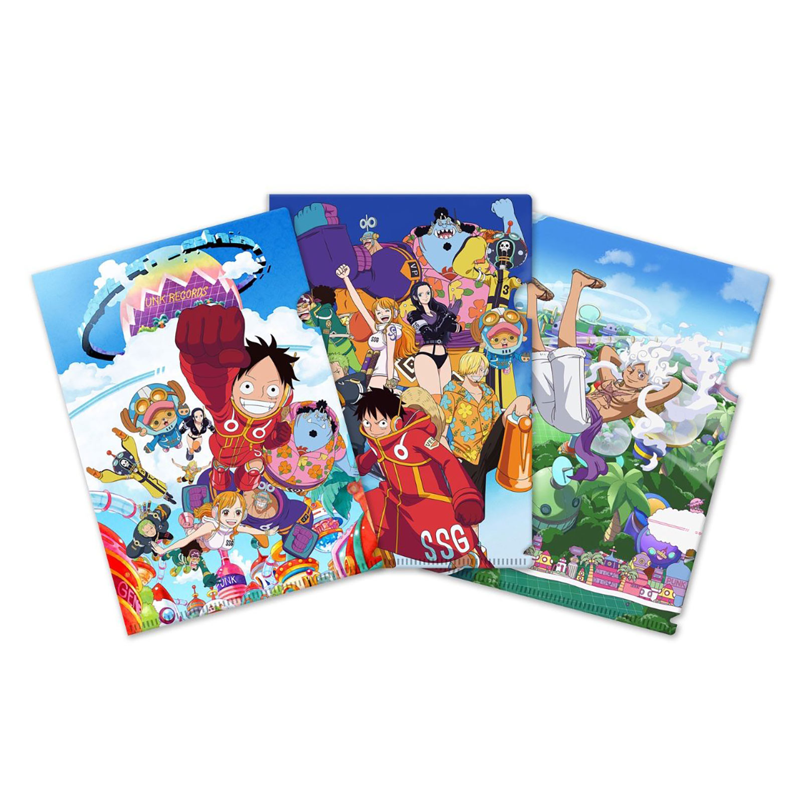 One Piece - Egghead Saga Document Sleeves Set of 3