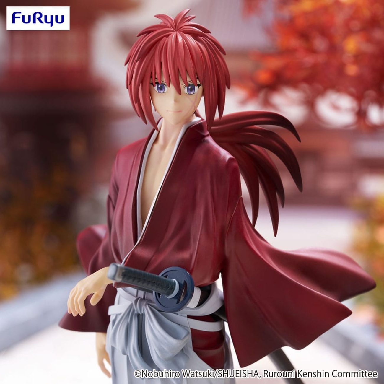 Rurouni Kenshin: Wędrowiec z Epoki Meiji Figura PVC Trio-Try-iT Kenshin Himura 19 cm