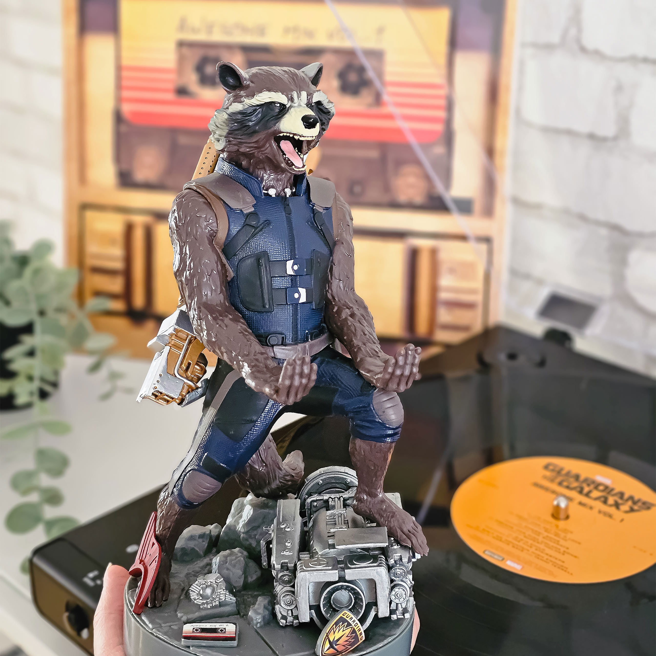 Guardiani della Galassia - Figura di Rocket Raccoon Cable Guy