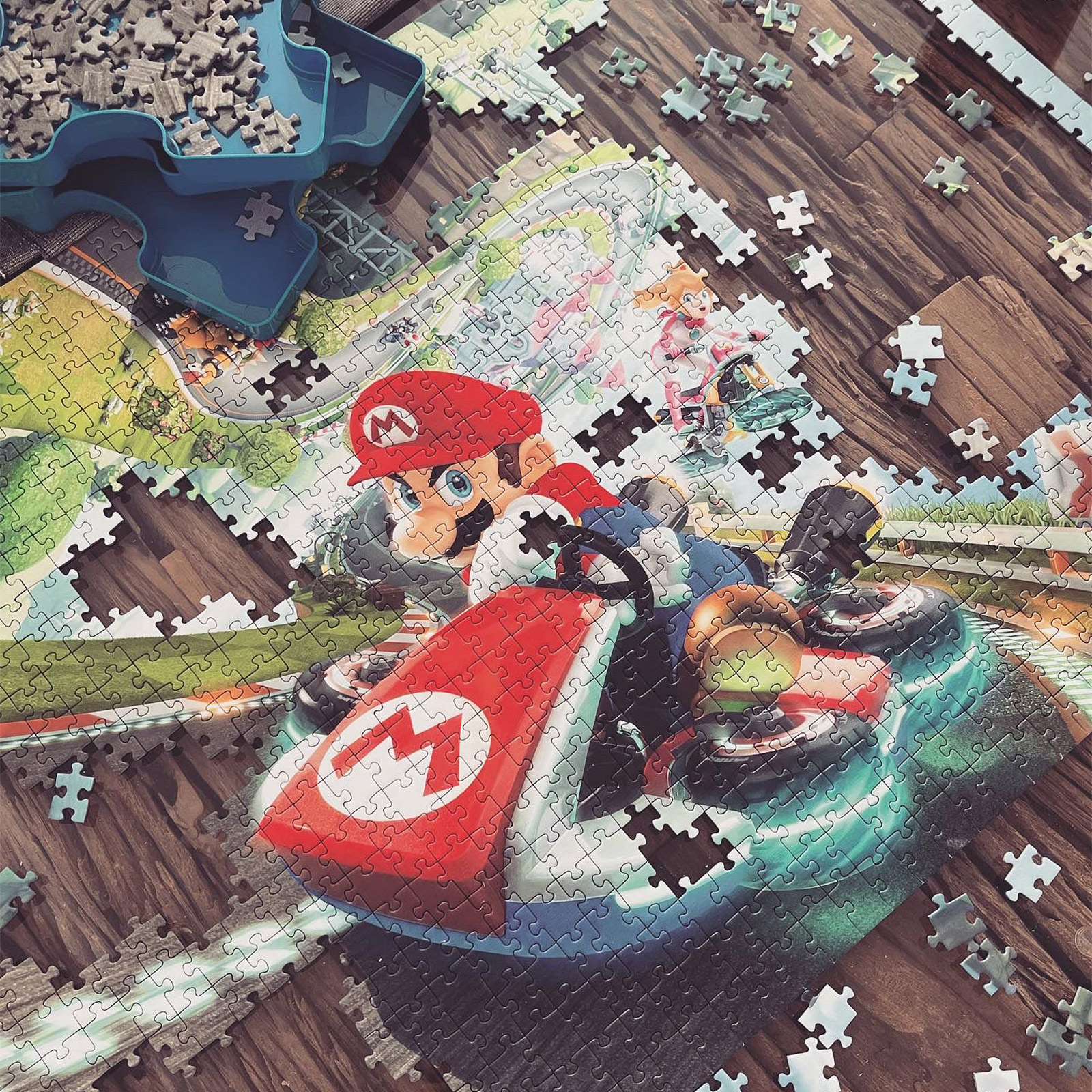 Super Mario - Mario Kart Funracer Puzzel