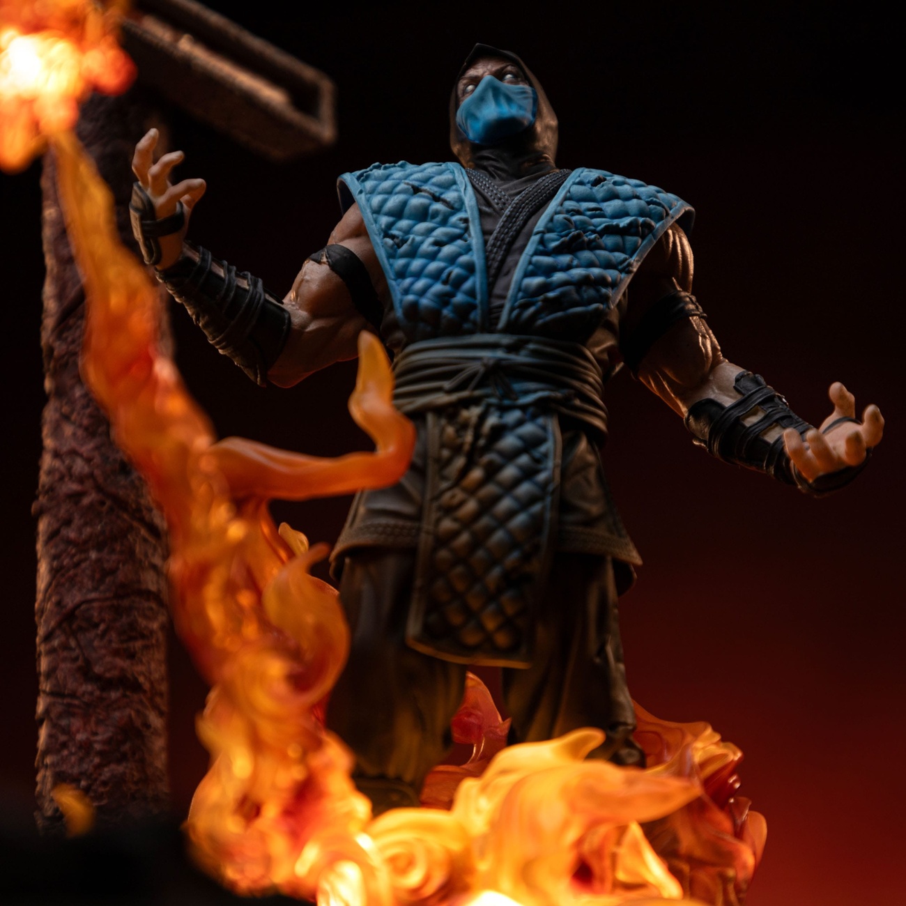 Mortal Kombat Figurka Deluxe Art Scale 1/10 Scorpion Fatality 27 cm