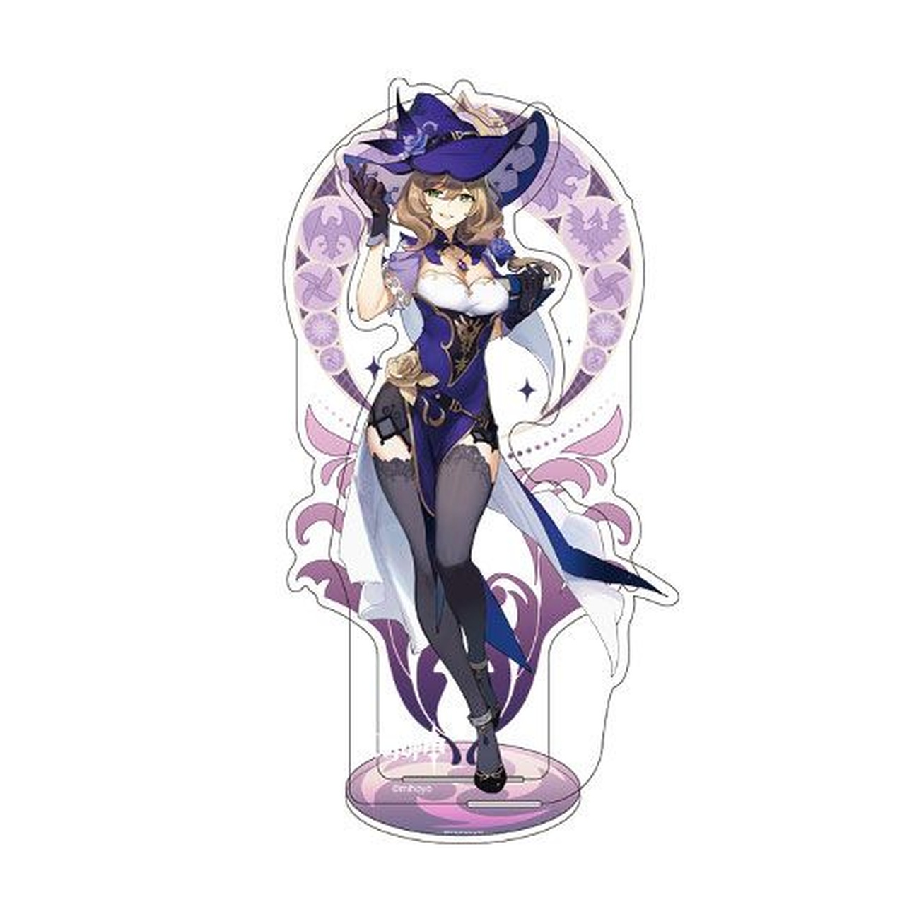 Genshin Impact Série Thème Mondstadt Figurine Personnage Acrylique Lisa 14 cm