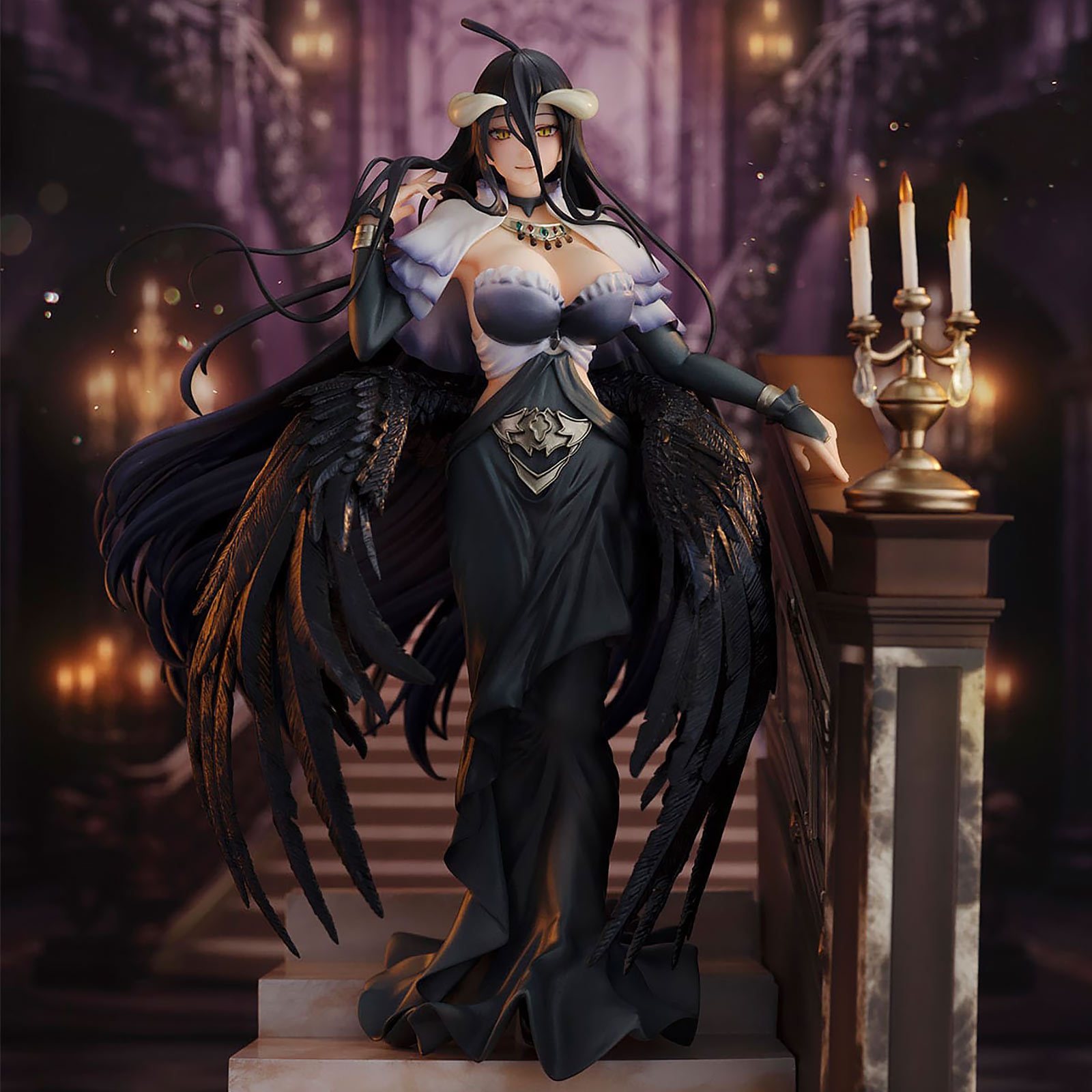 Overlord - Albedo 1:7 Figurine Version Robe Noire