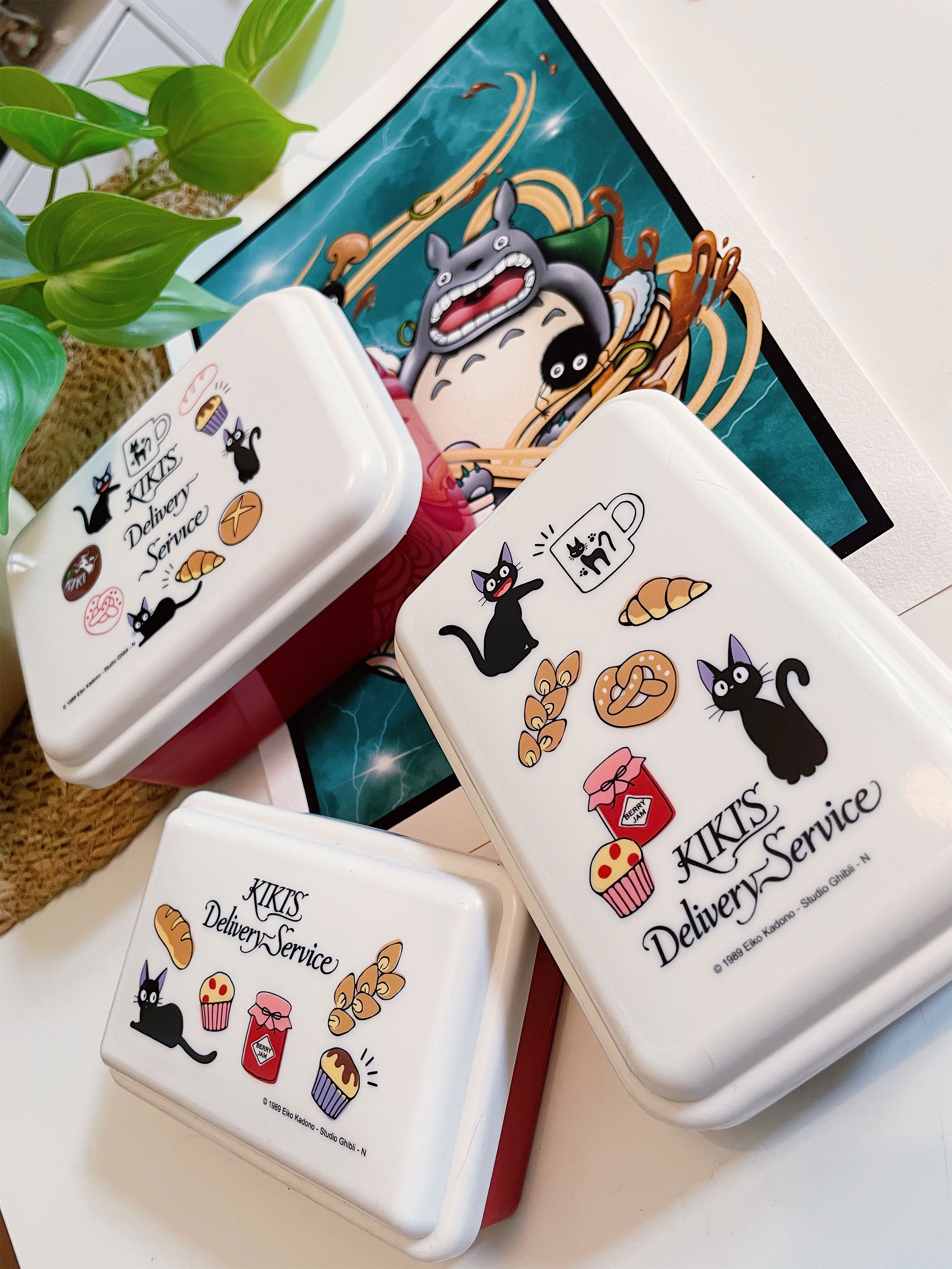 Kiki's Little Delivery Service - Bakery Lunchbox 3-piece Set