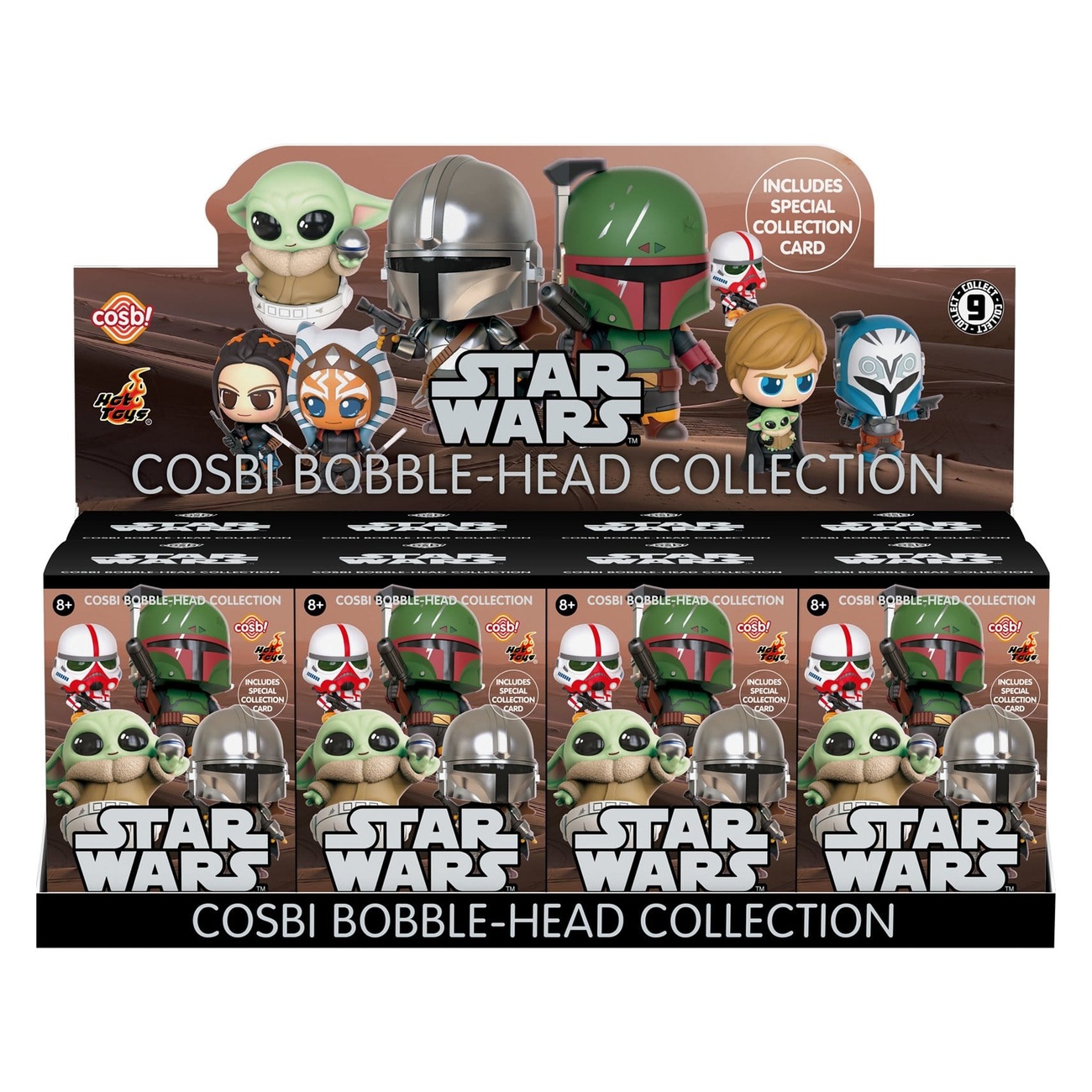 Star Wars Cosbi Minifiguren Series 1 8 cm Blind Box Display (8)