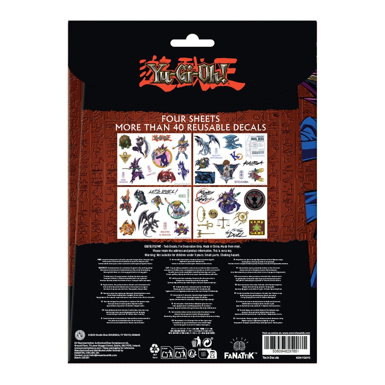 Yu-Gi-Oh! Tech Sticker Pack