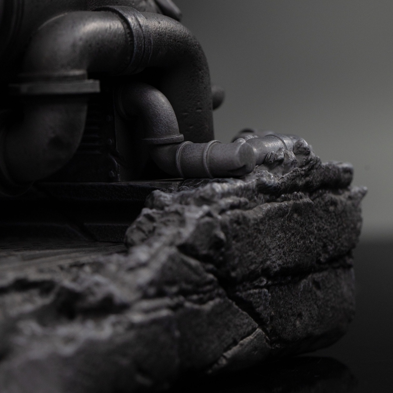 Teenage Mutant Ninja Turtles Figura Art Scale 1/10 Leonardo Wariant Czarny i Biały 26 cm heo exclusive