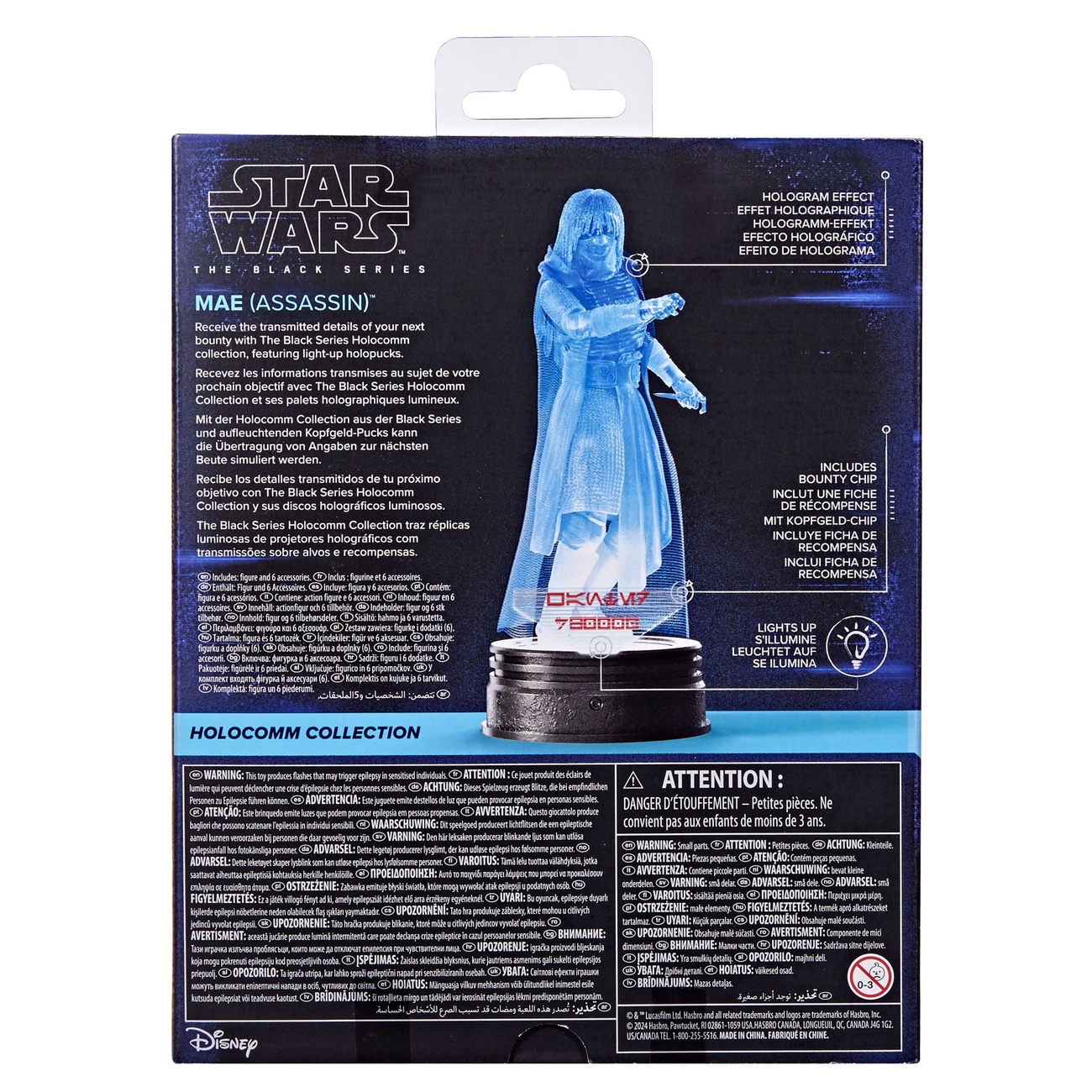 Star Wars Black Series Holocomm Collection Action Figure Mae (Assassin) 15 cm