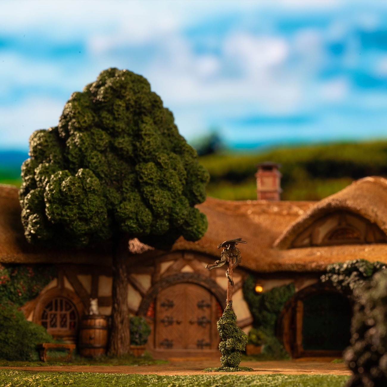 Sagan om Ringen Staty The Green Dragon Inn