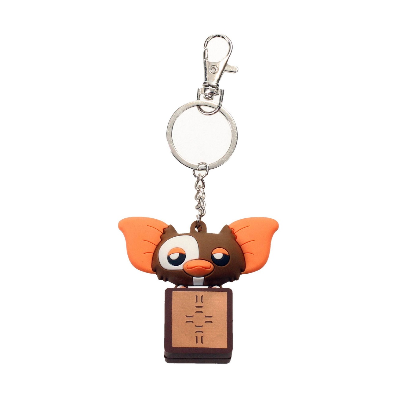 Gremlins Pokis rubber sleutelhanger Gizmo in a Box 6 cm