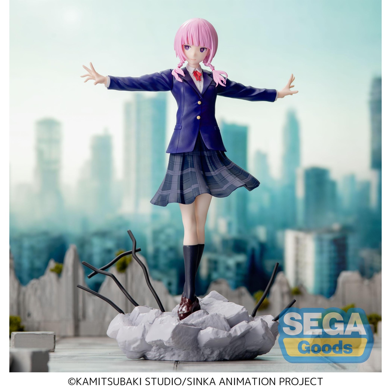 Kamitsubaki City under Construction Estatua PVC Luminasta Kafu Morisaki 21 cm