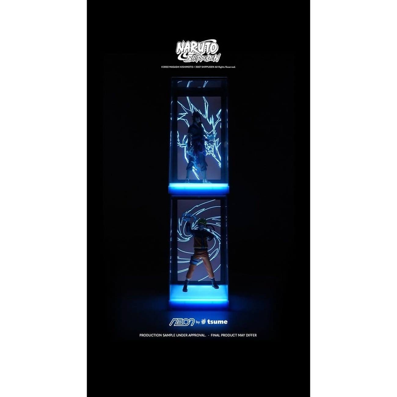 Naruto - Sasuke Uchiha Neonfigur 1:9