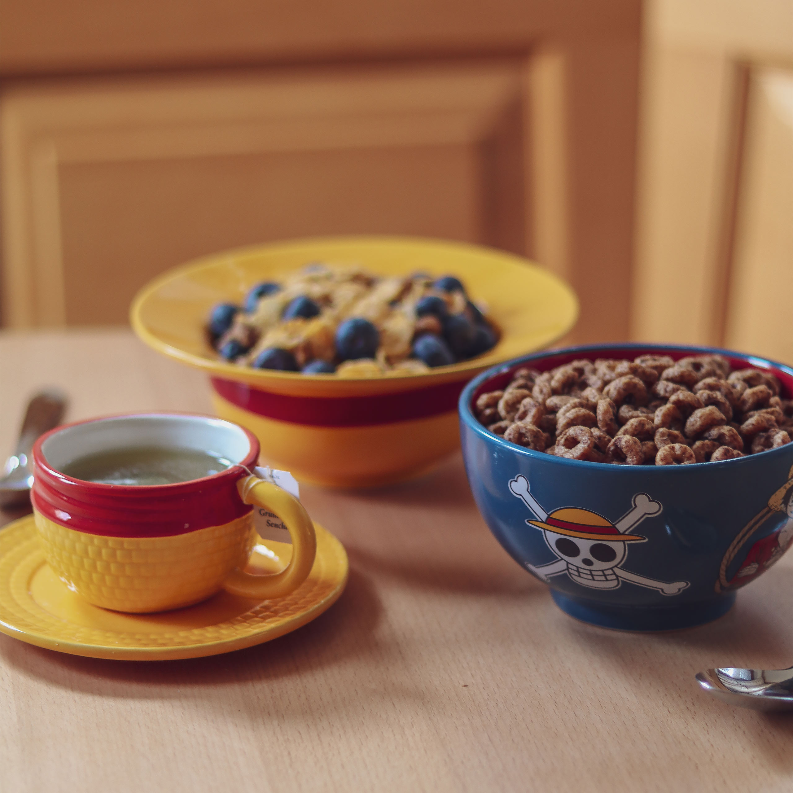 One Piece - Karaktär Frukostskål