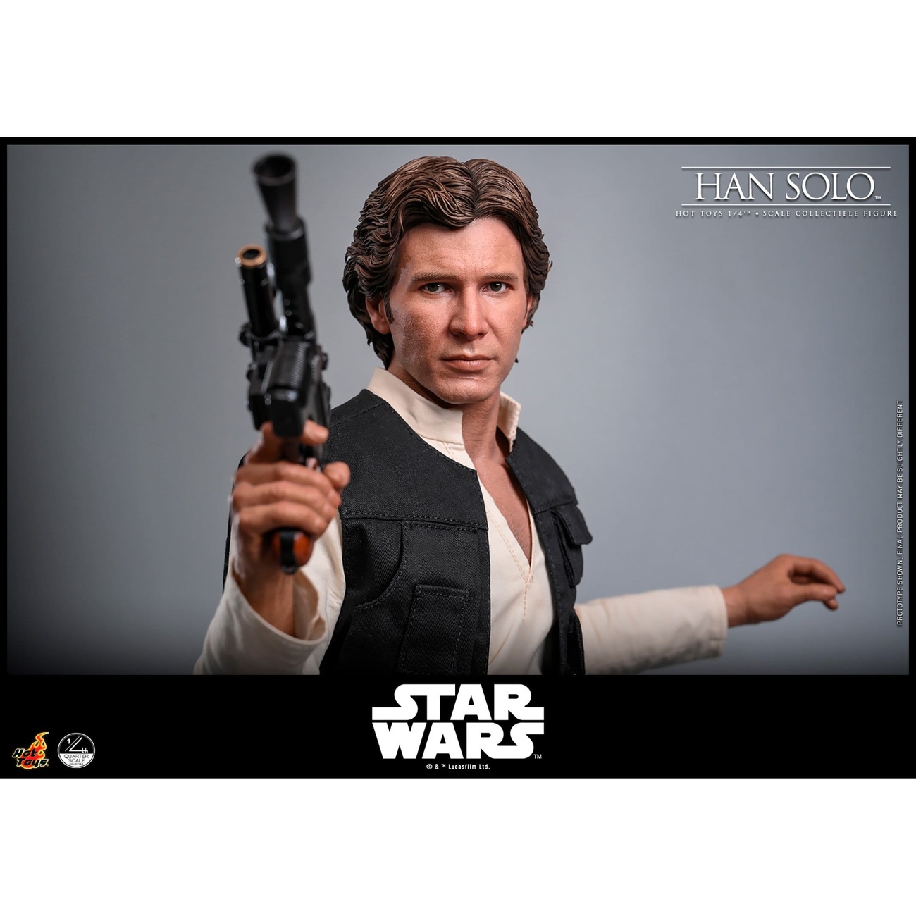 Star Wars Episodio IV - Figura de acción de Han Solo 1:4