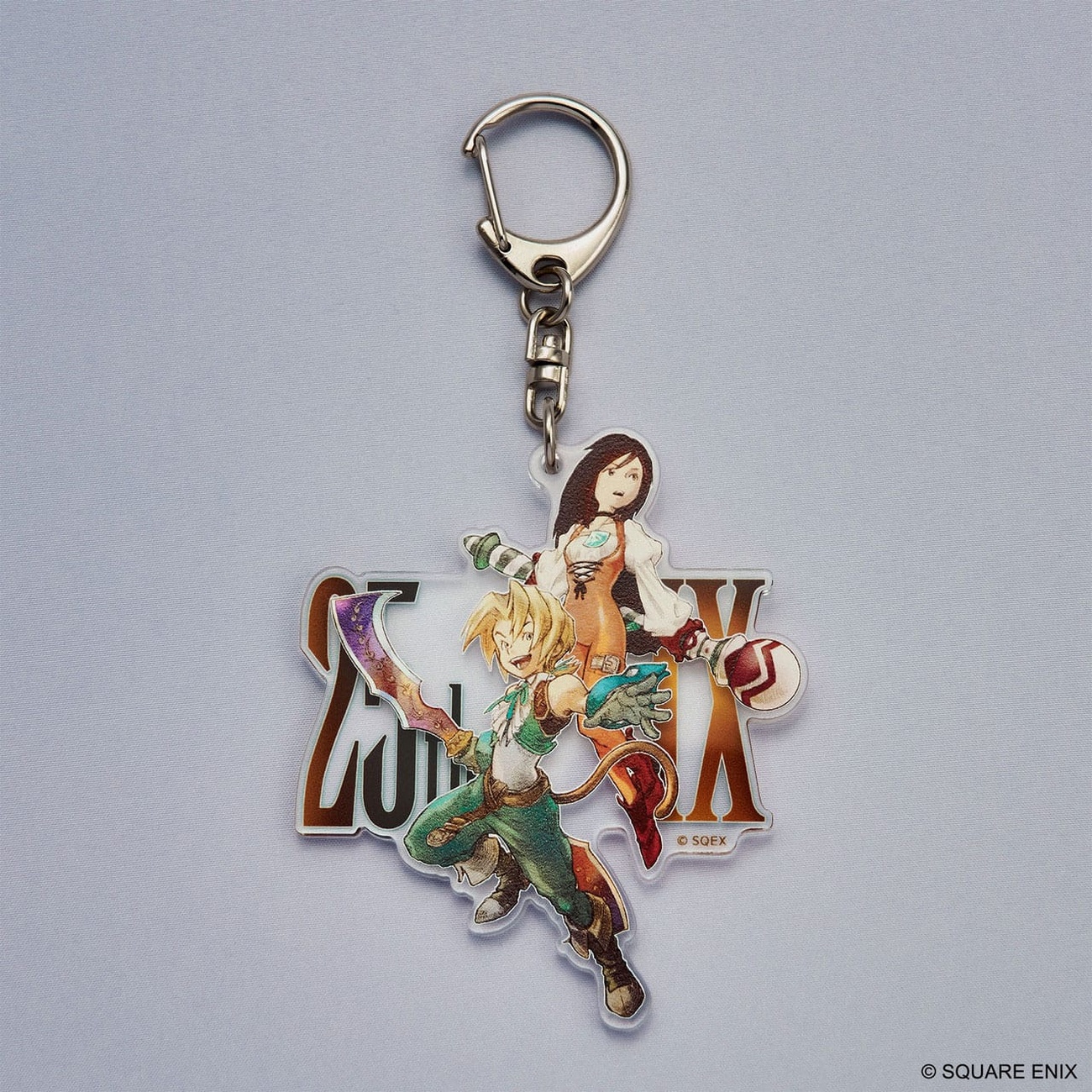 Final Fantasy IX Acrylsleutelhanger 25th Anniversary Zidane & Garnet