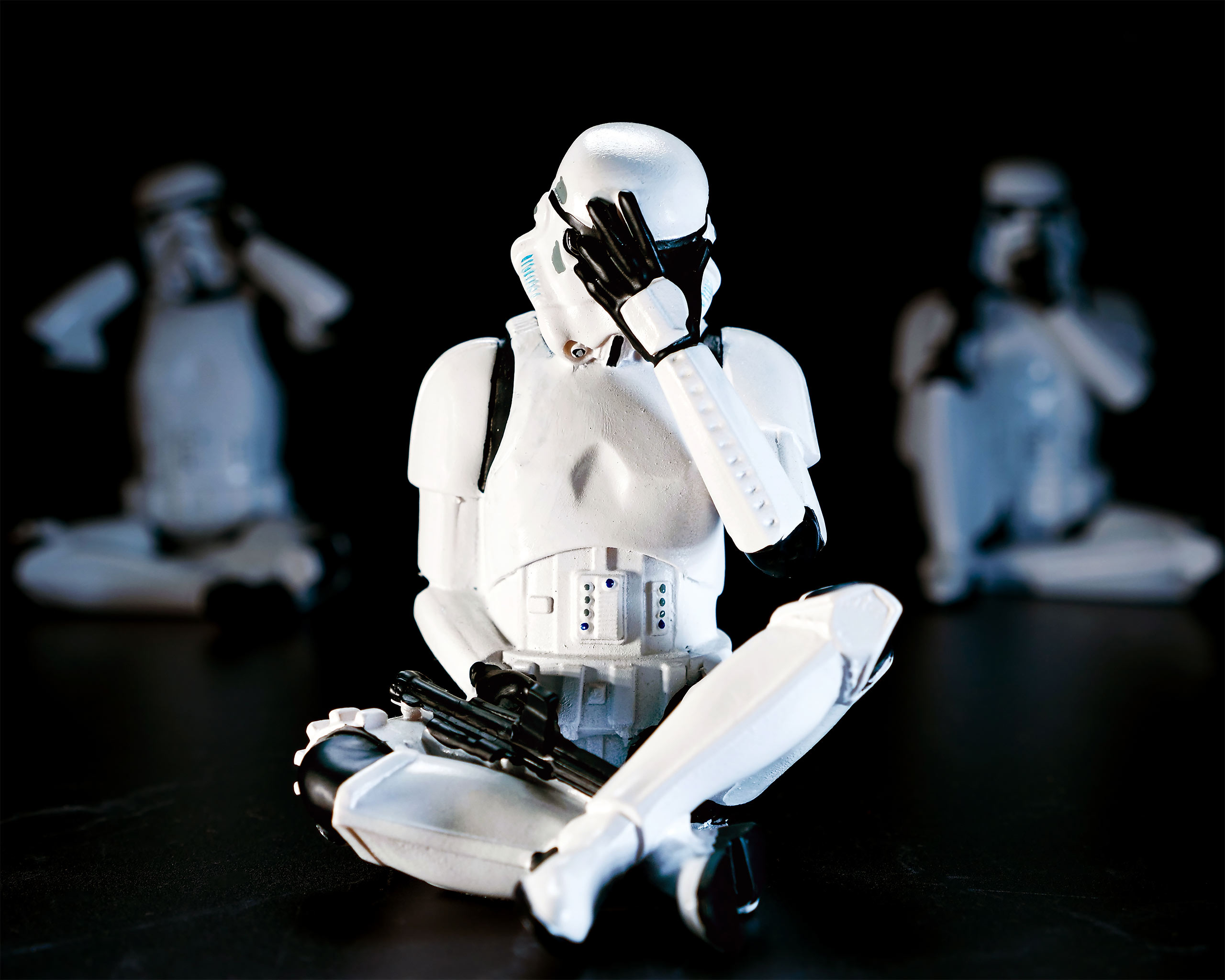 Original Stormtrooper Don't See Figur 10cm