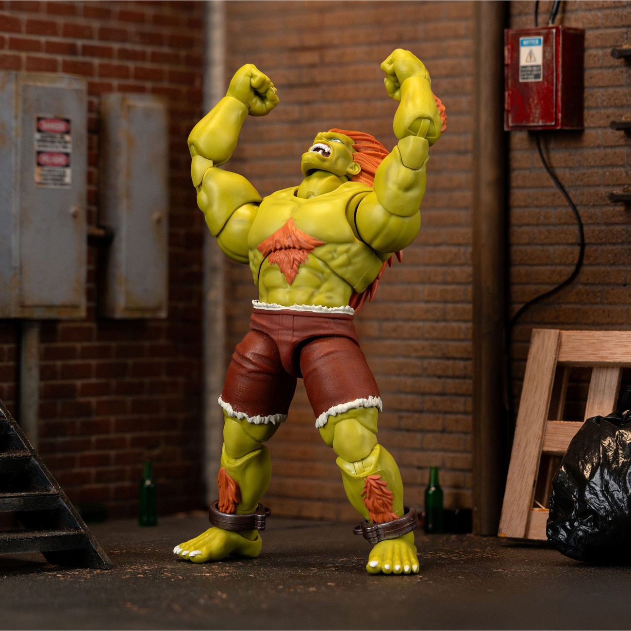 Ultra Street Fighter II: The Final Challengers Action Figure 1/12 Blanka 19 cm