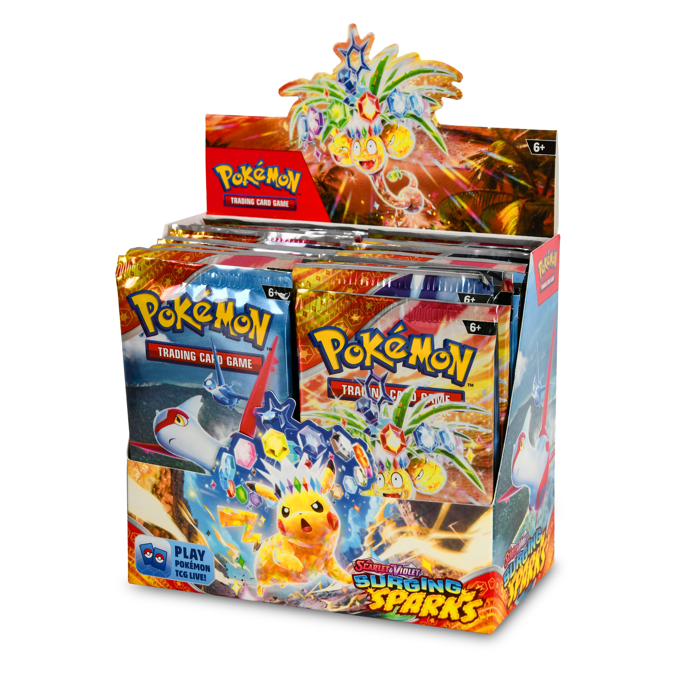 Pokemon - Scarlet & Violet Surging Sparks Booster Display