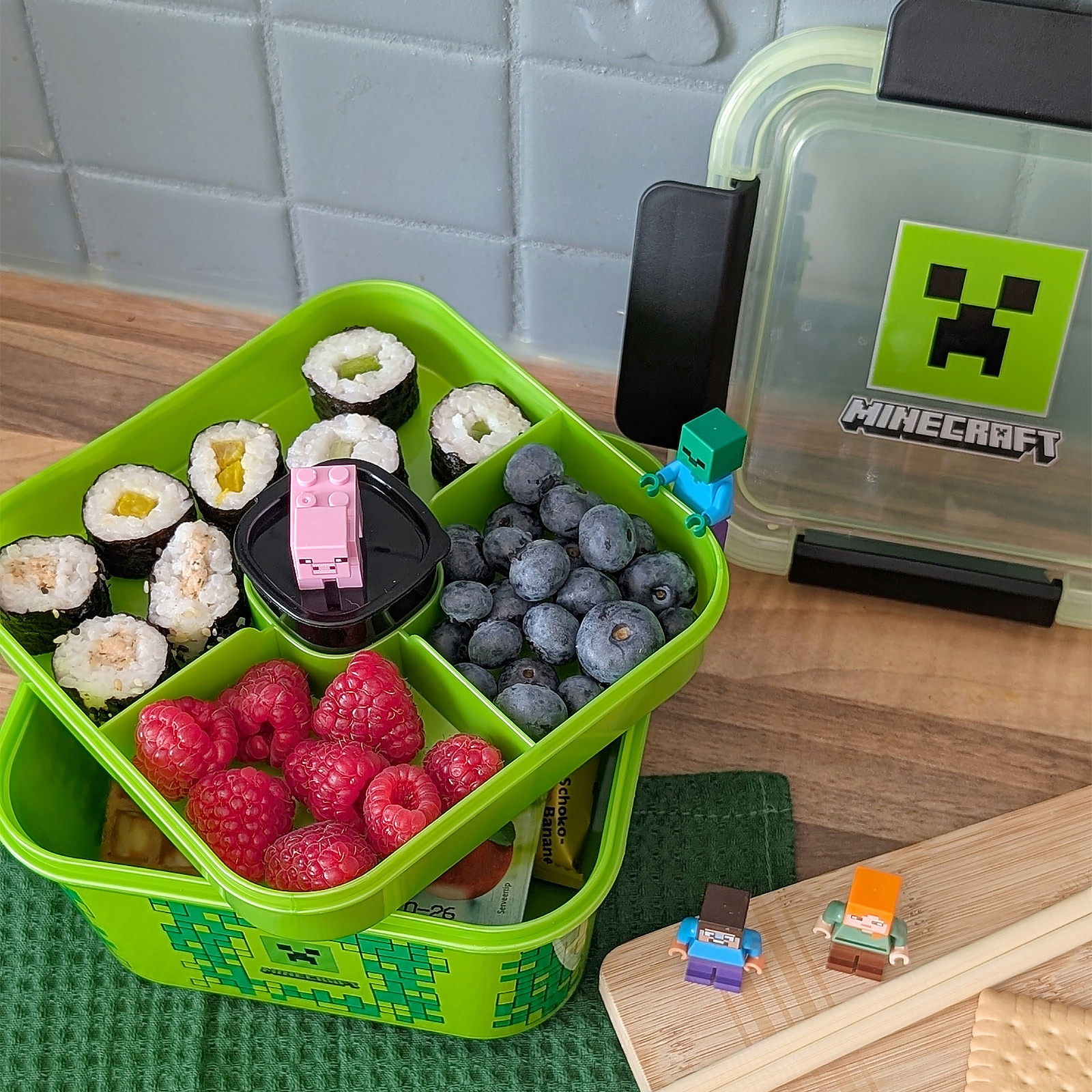 Minecraft - Bento Lunchbox Creeper