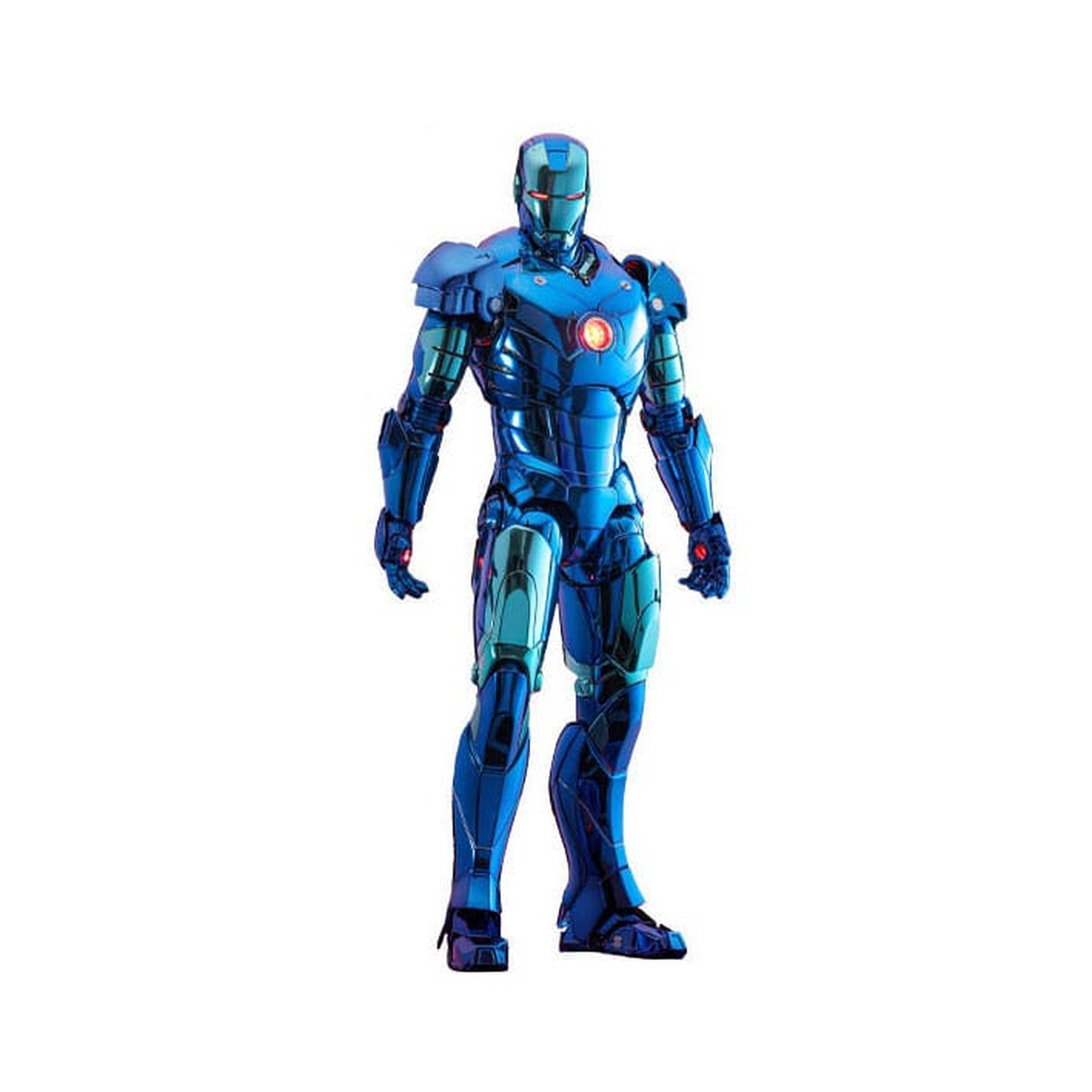 Iron Man Movie Masterpiece Diecast figurka akcji 1/6 Iron Man Mark III (Stealth Mode Ver.) 2.0 Hot Toys Exclusive 33 cm