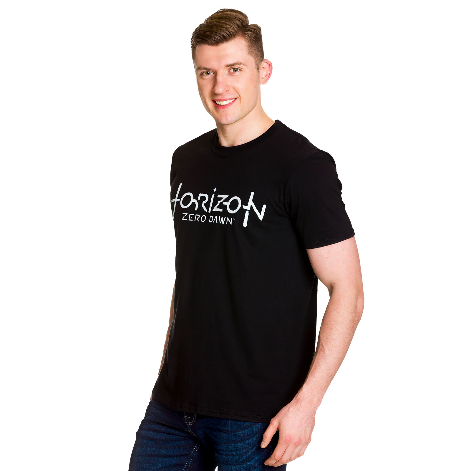 Horizon Zero Dawn - T-shirt logo noir