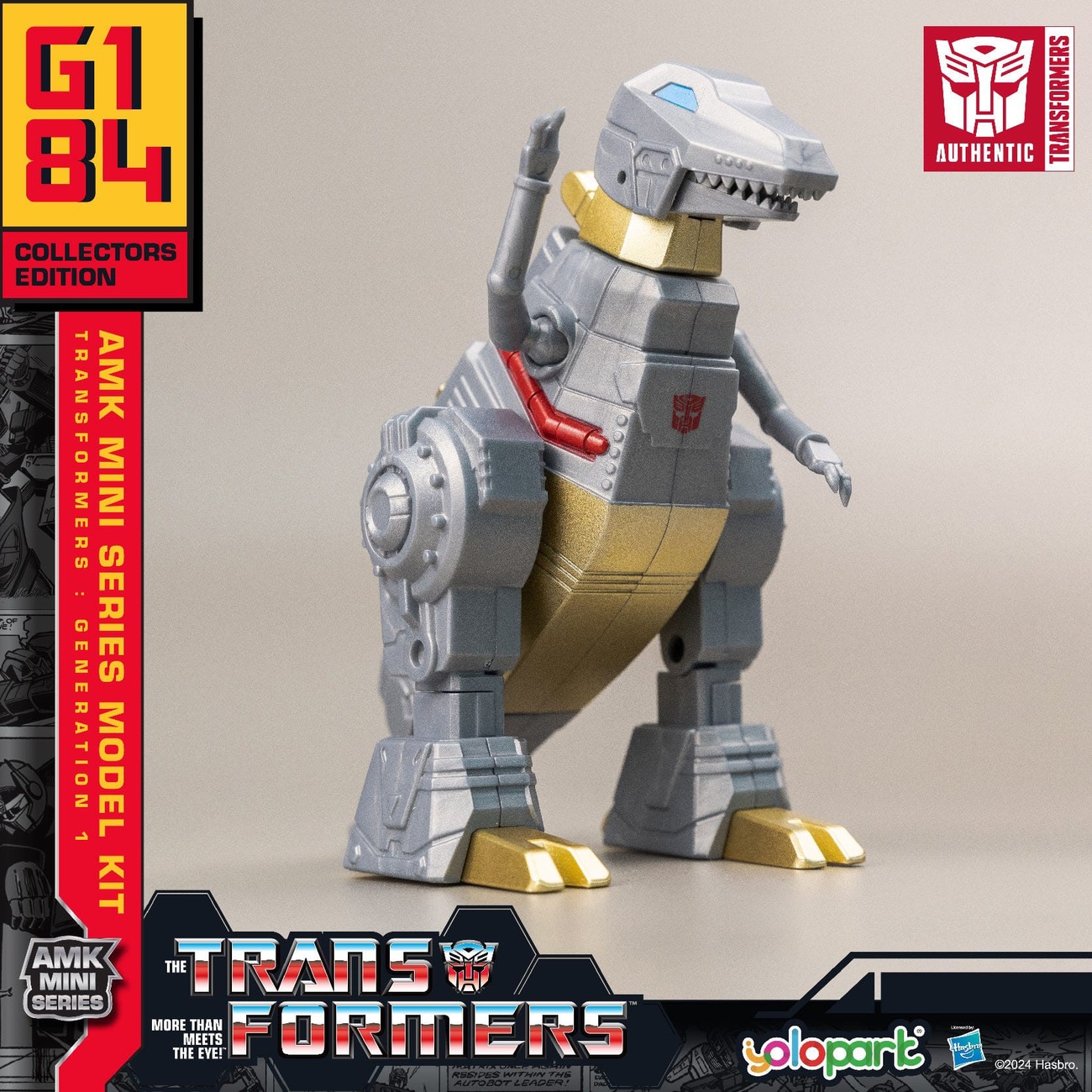 Transformers: Generation One AMK Mini Series Kit Modello in Plastica Grimlock 10 cm