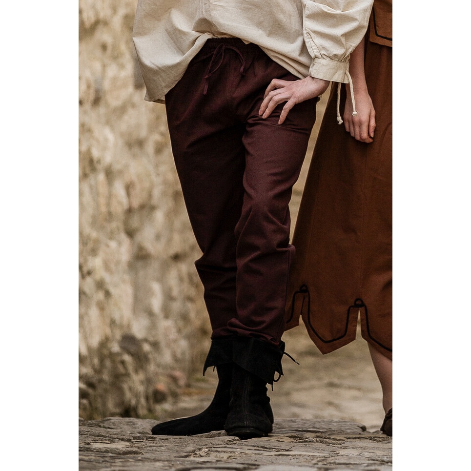 Pantaloni medievali Veit marrone