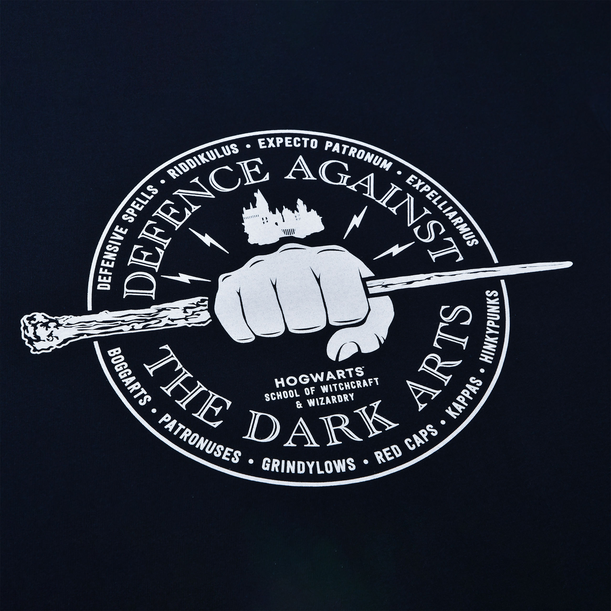 T-shirt bleu Defence Against the Dark Arts - Harry Potter