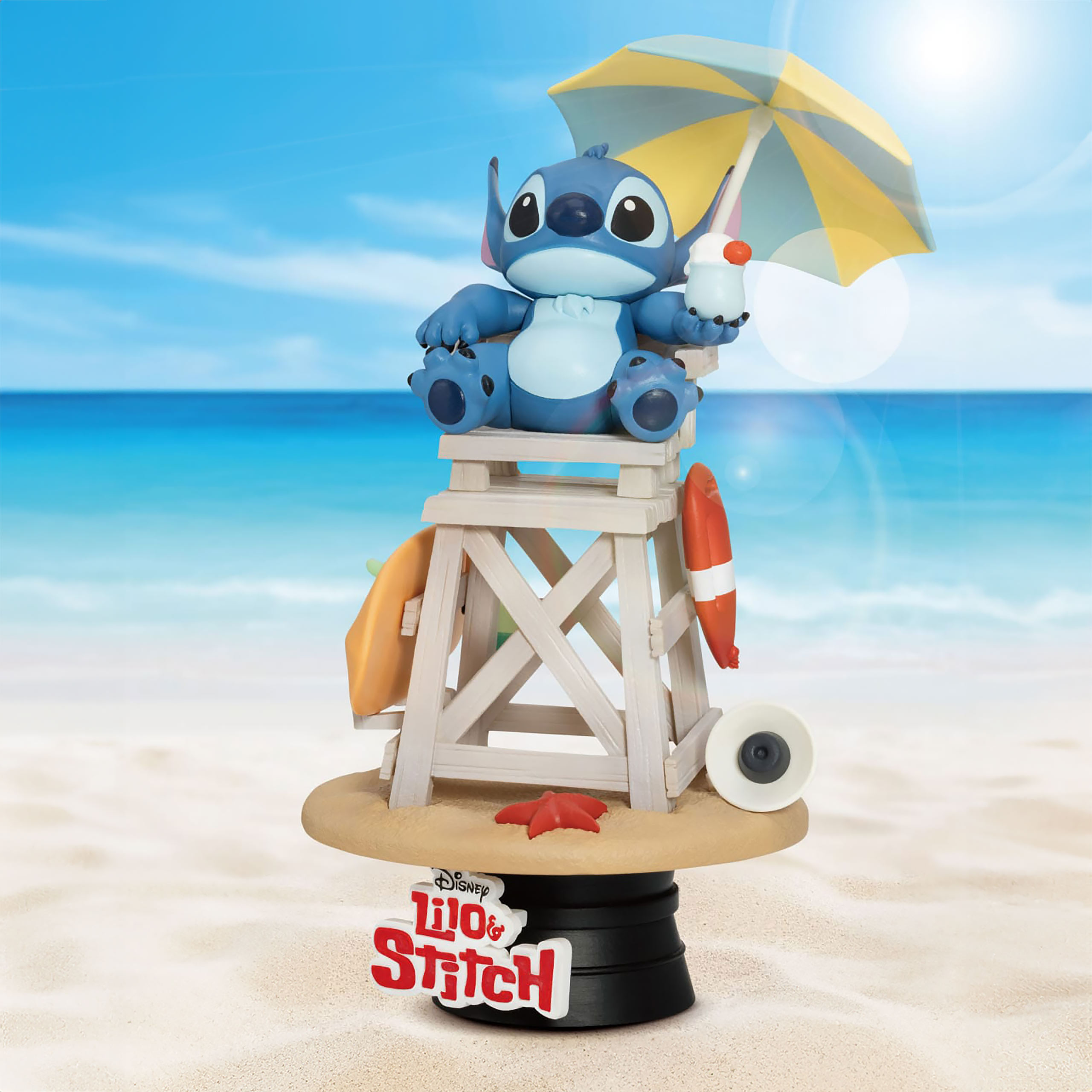 Figurine Diorama Stitch Summer Vibe D-Stage - Lilo & Stitch