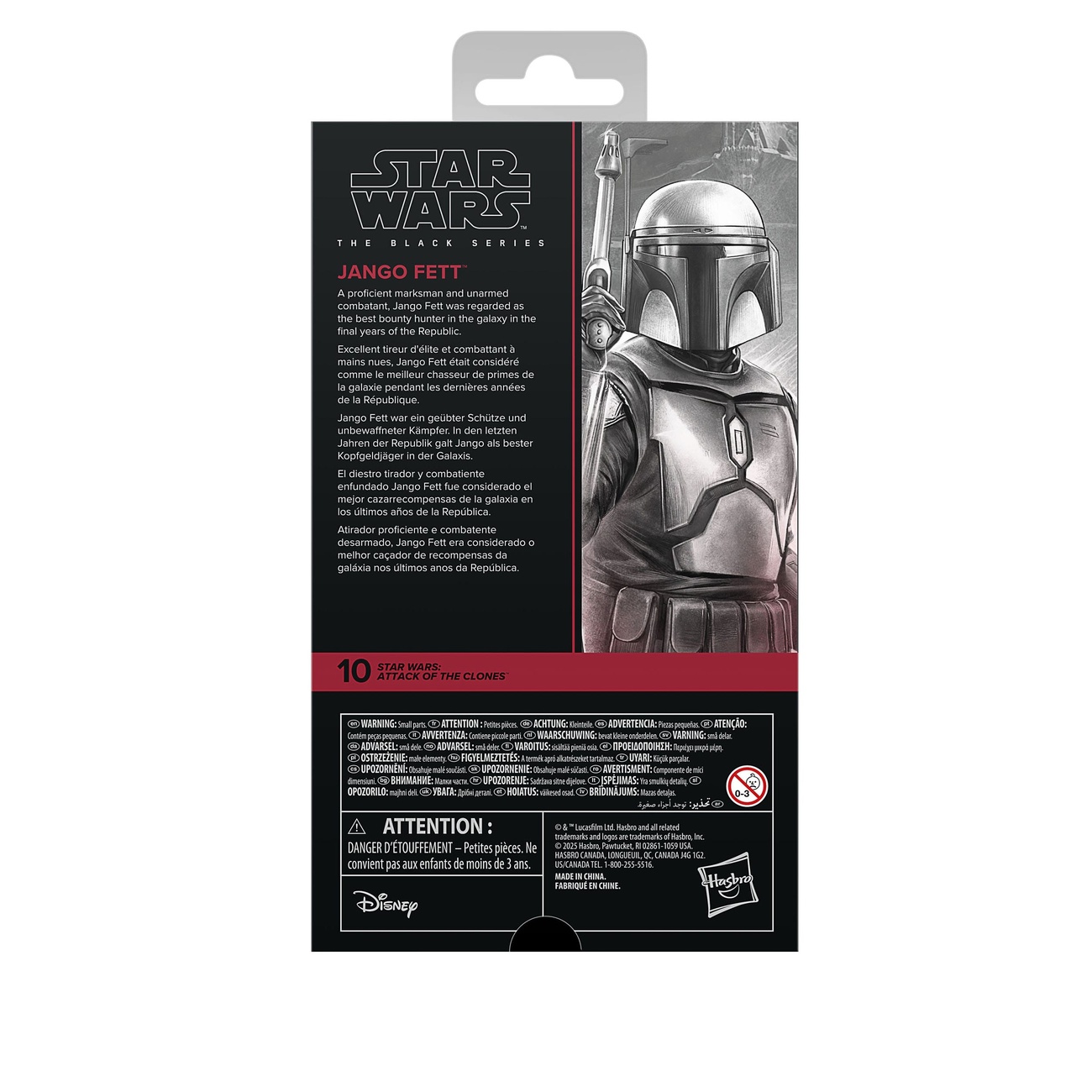 Star Wars Episode II Black Series Action Figure Jango Fett 15 cm