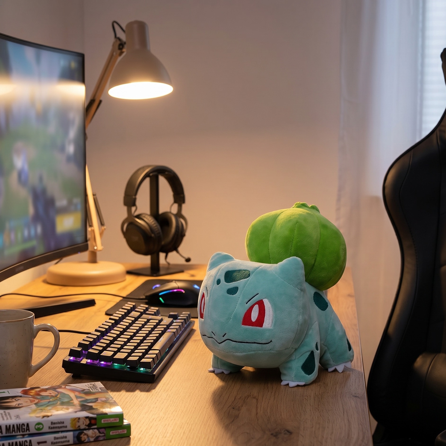 Pokemon - Bisasam Plüsch Figur 18 cm