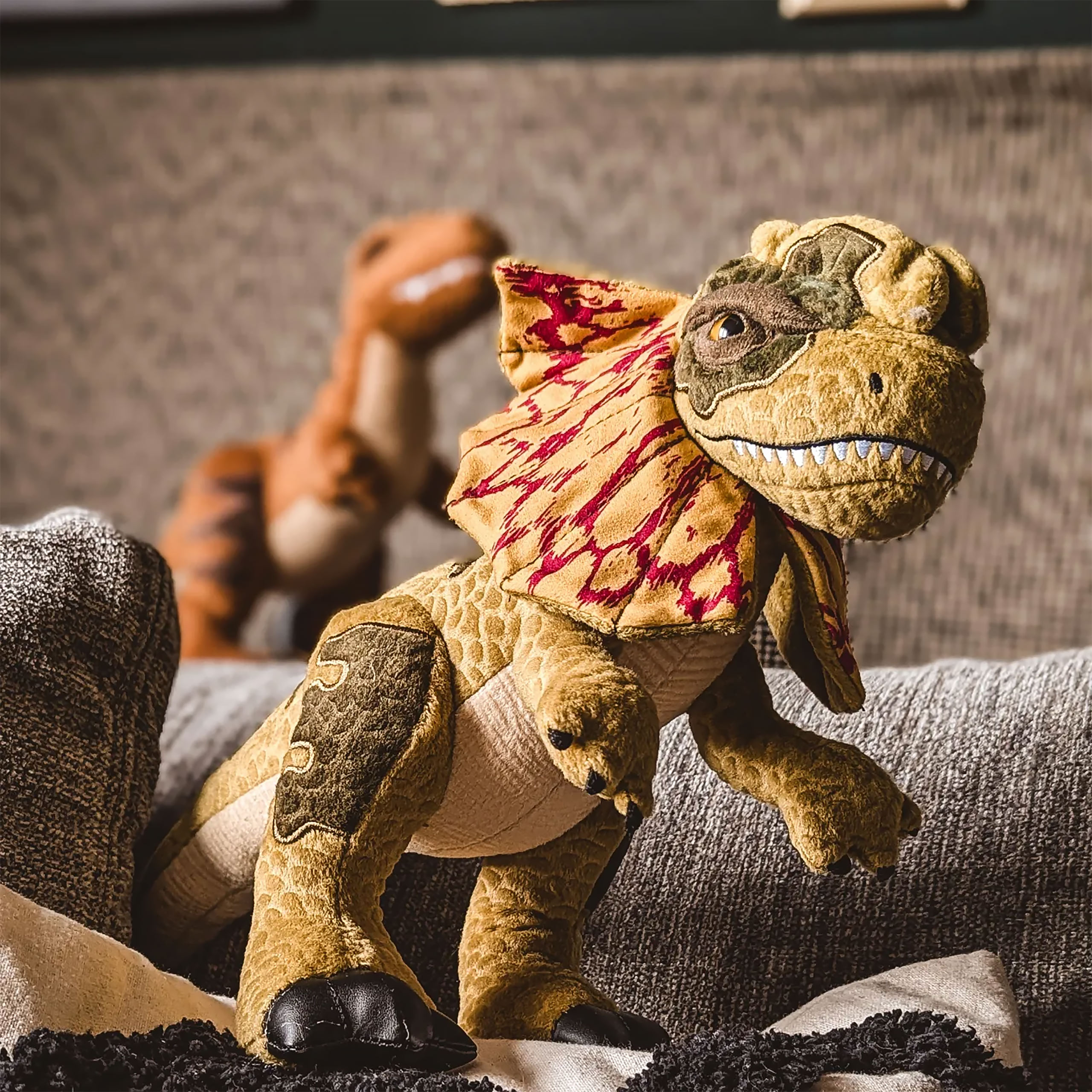 Jurassic Park - Figura di Peluche Dilophosaurus Rex