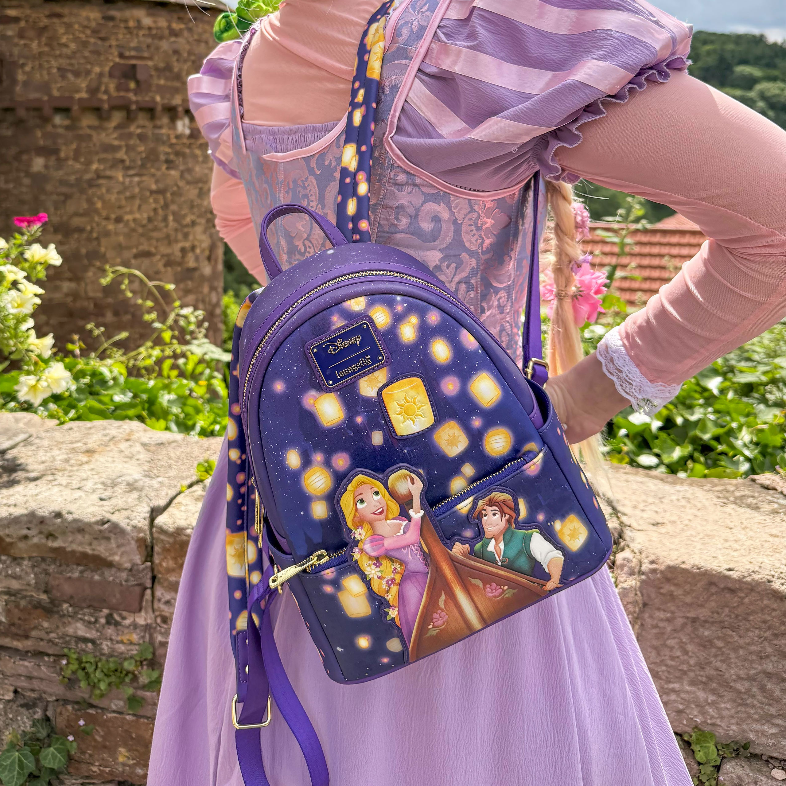 Rapunzel - Laternen Mini Rucksack mit Licht