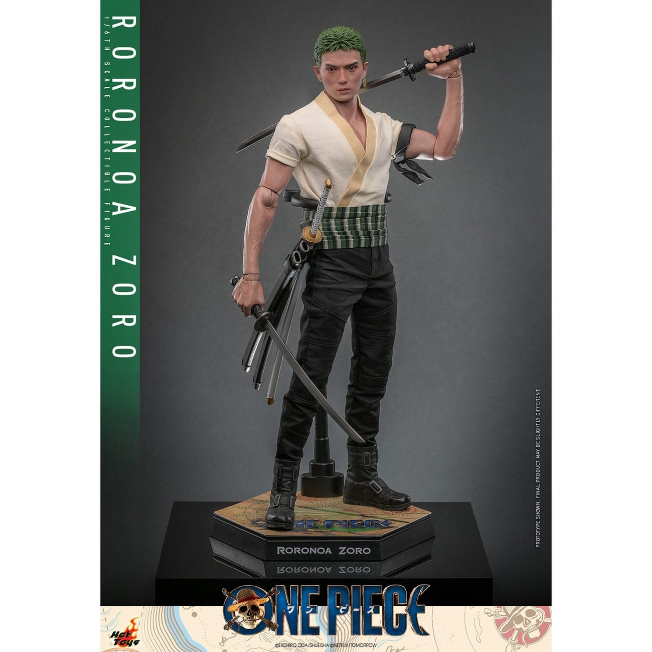 One Piece Netflix - Action figure Roronoa Zoro 1:6
