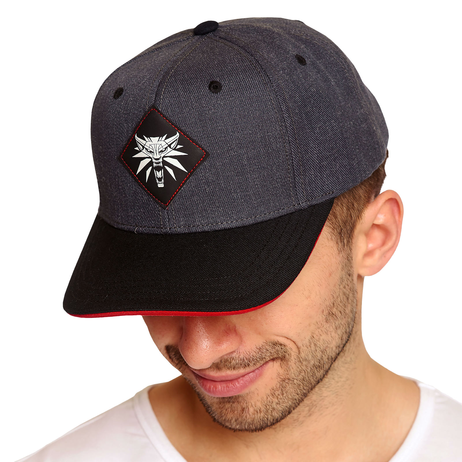 Witcher - Wolf Medallion Patch Snapback Cap