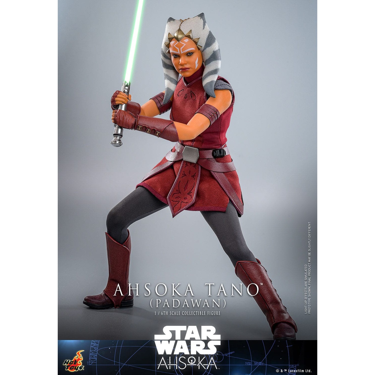 Star Wars: Ahsoka Figura de acción 1/6 Ahsoka Tano (Padawan) 27 cm