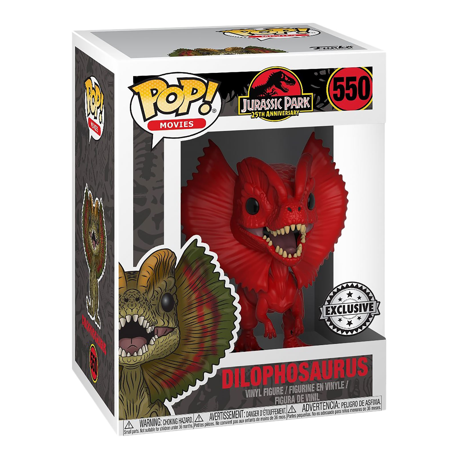 Jurassic Park - Dilophosaurus Red Funko Pop Figure